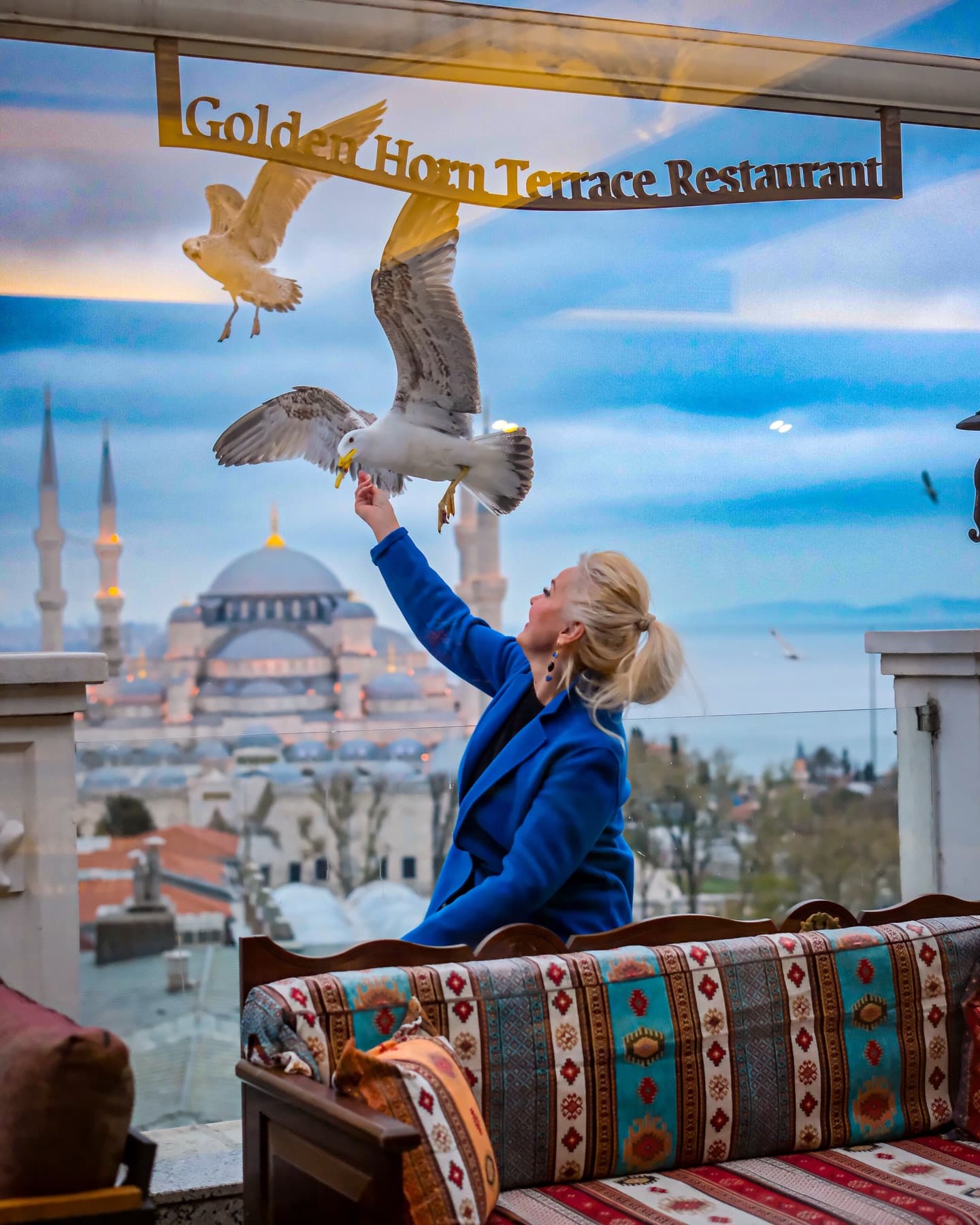 Golden Horn Terrace Restaurant in Sultanahmet, Istanbul