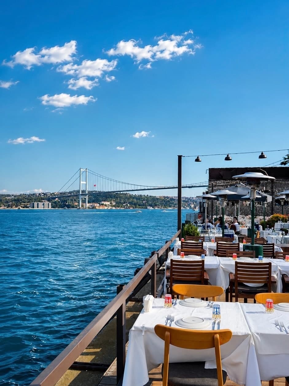 Oligark, Kuruçeşme dining atmosphere