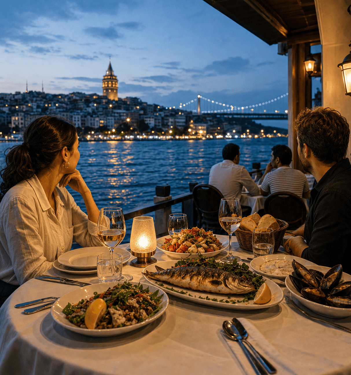 Habak Potato Co dining atmosphere