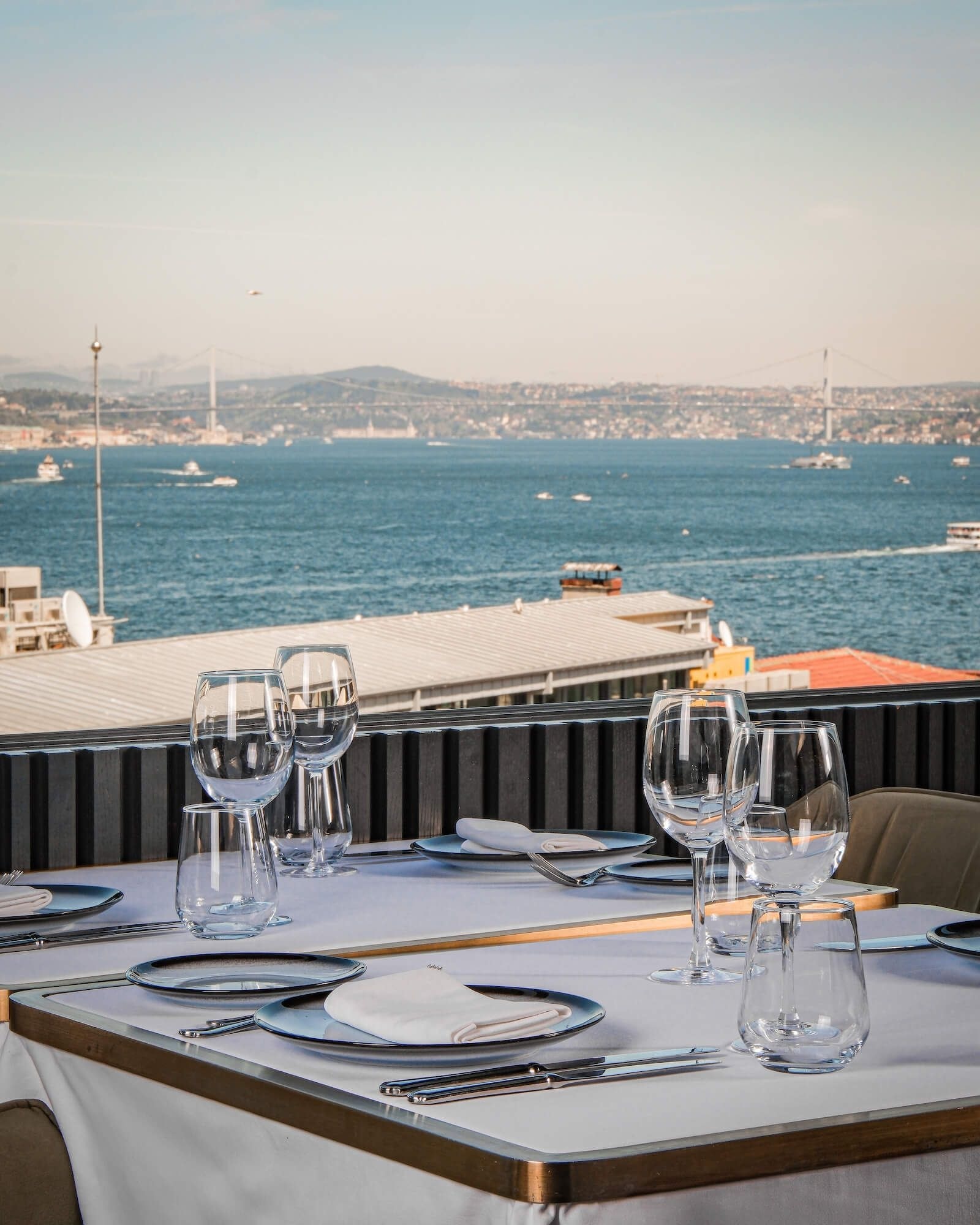 The dining room and atmosphere at Adella Seafood