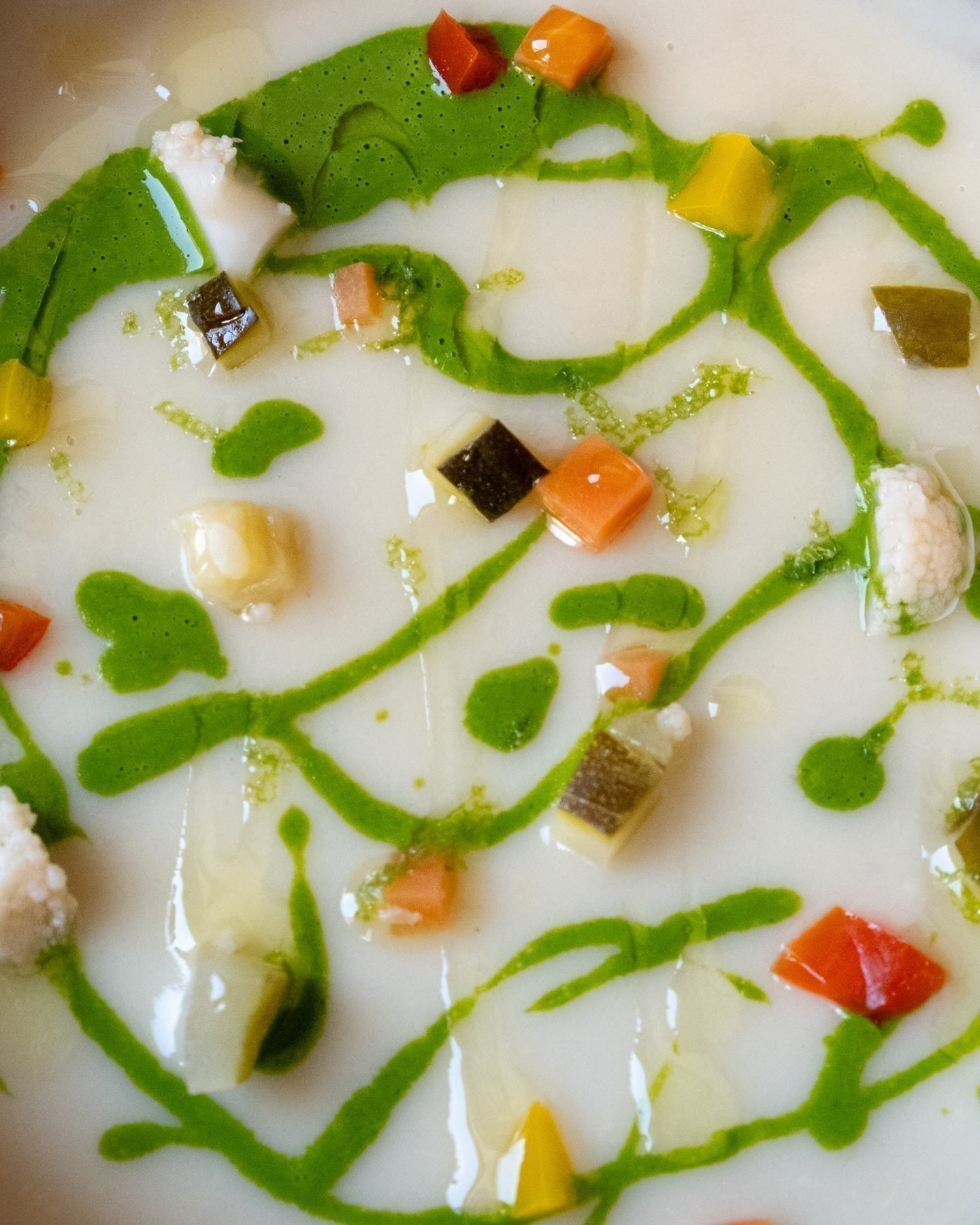 A carefully presented dish from Aida Vino e Cucina