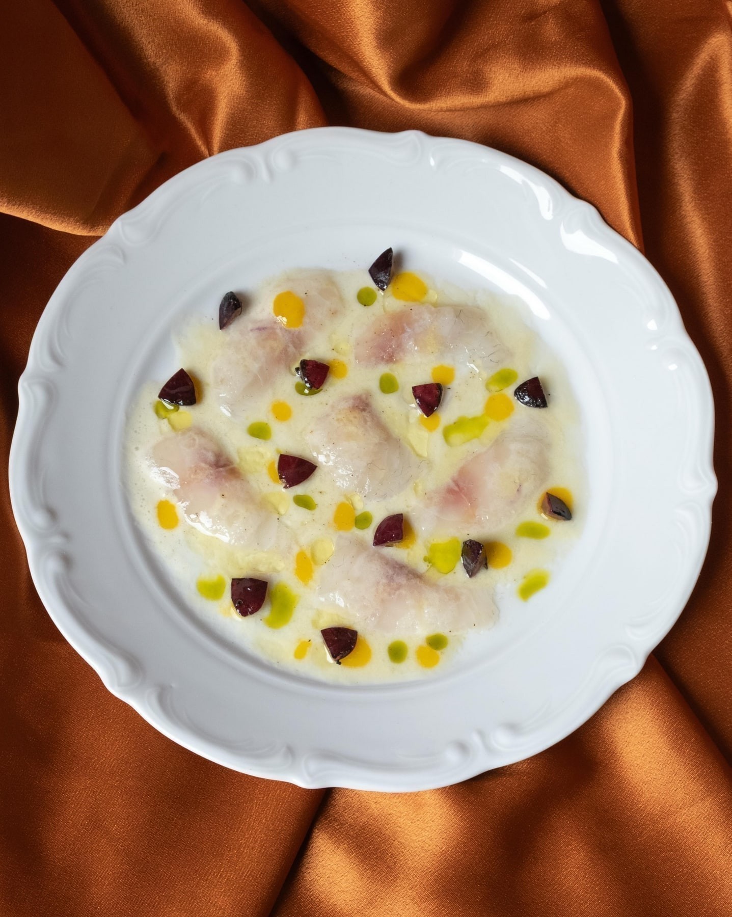 A carefully presented dish from Aida Vino e Cucina