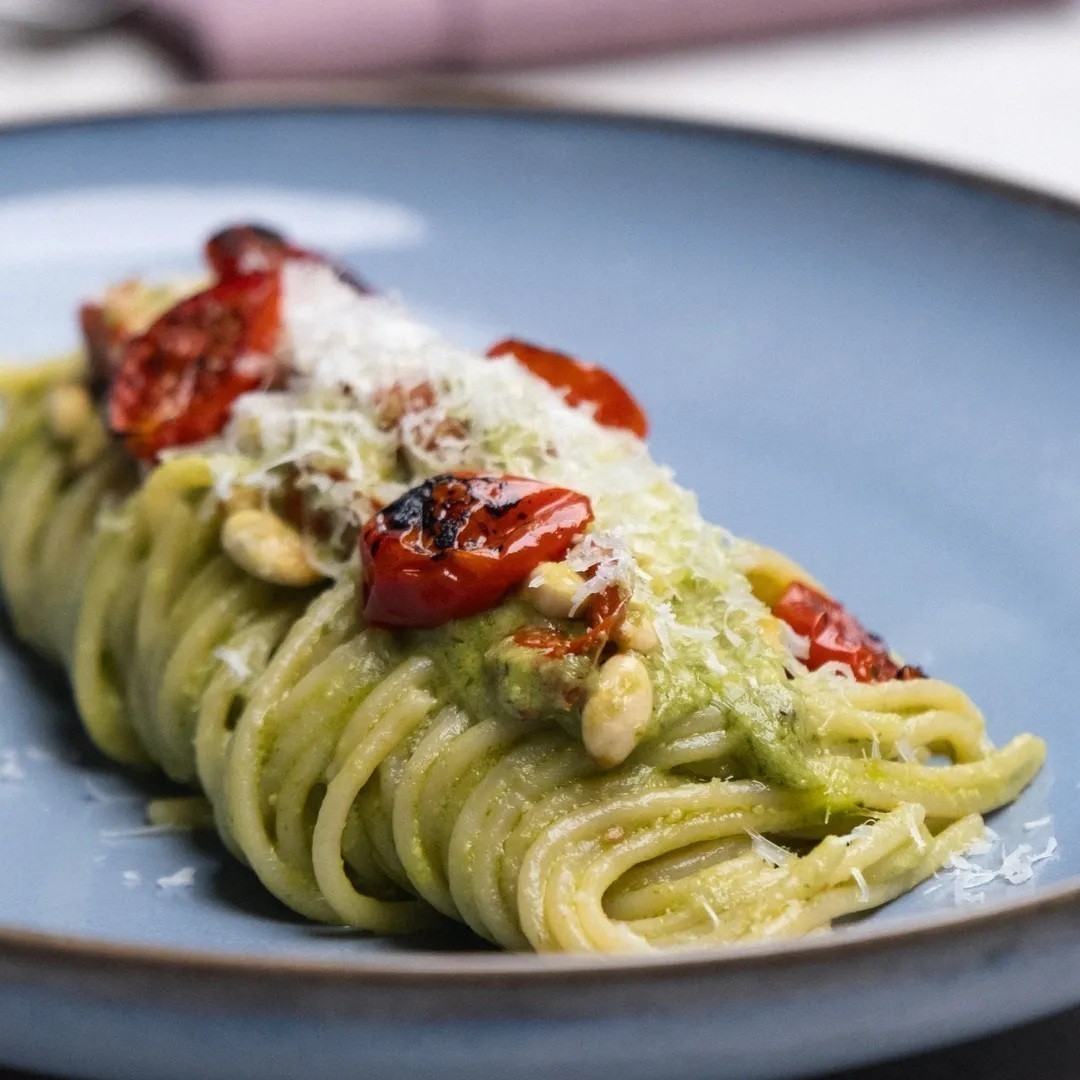 The dining atmosphere at Aida Vino e Cucina