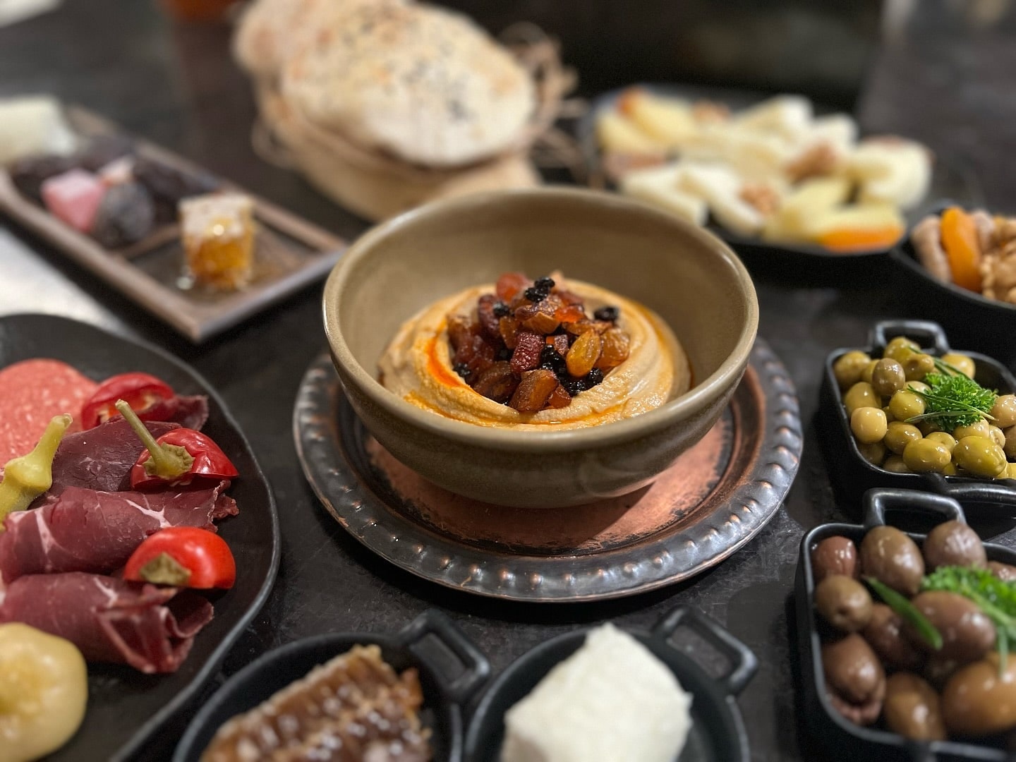 Aila İstanbul: a carefully plated dish