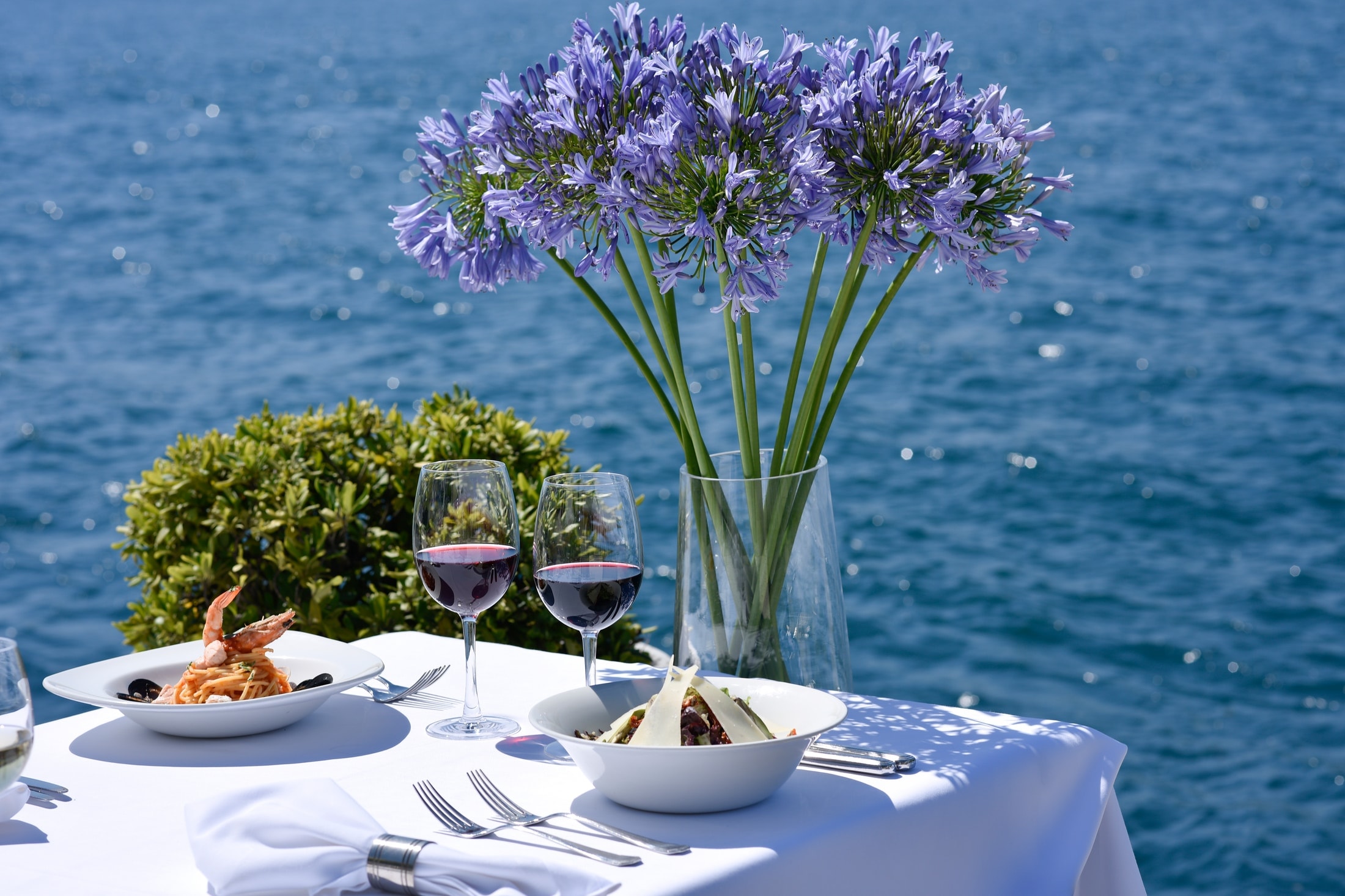 A'jia Restaurant: deniz ürünleri tabağı
