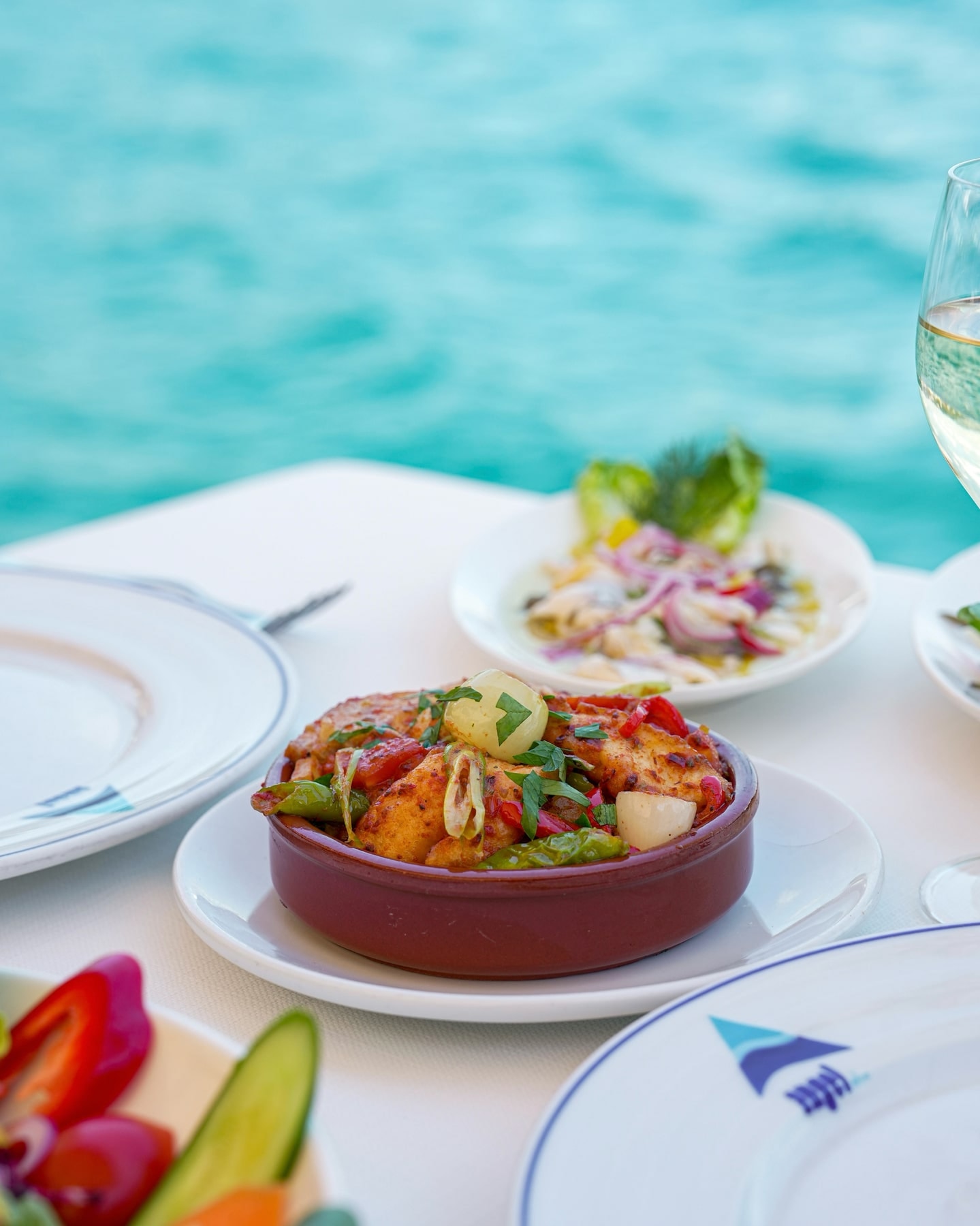 Angel Blue: a signature dish presentation