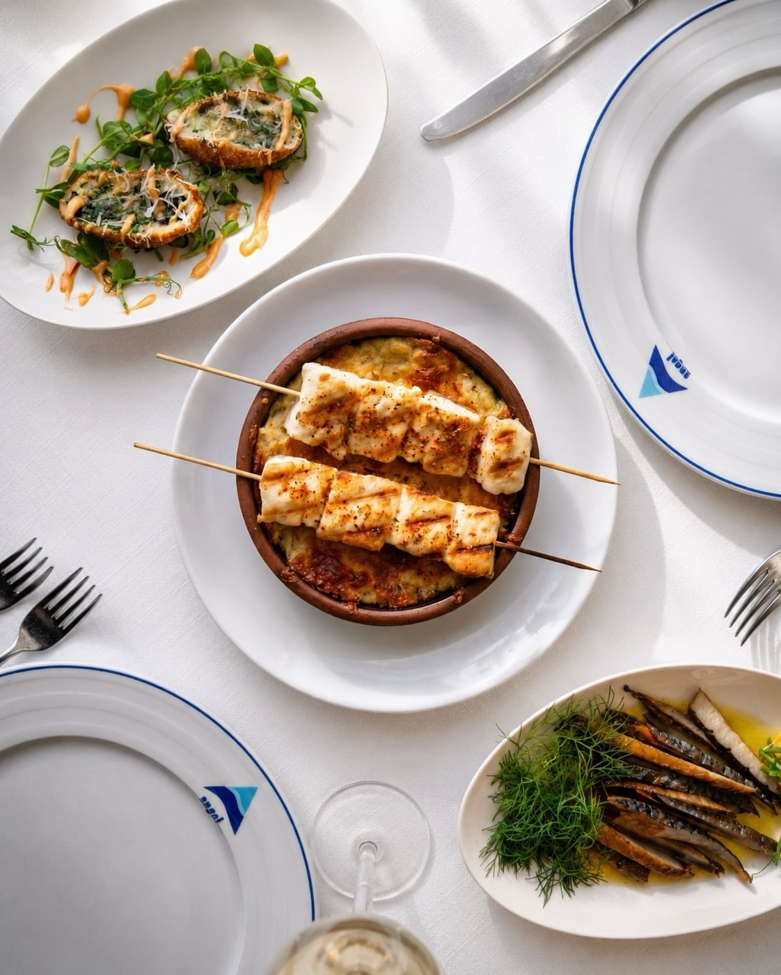 Angel Blue: a hot plate from the kitchen