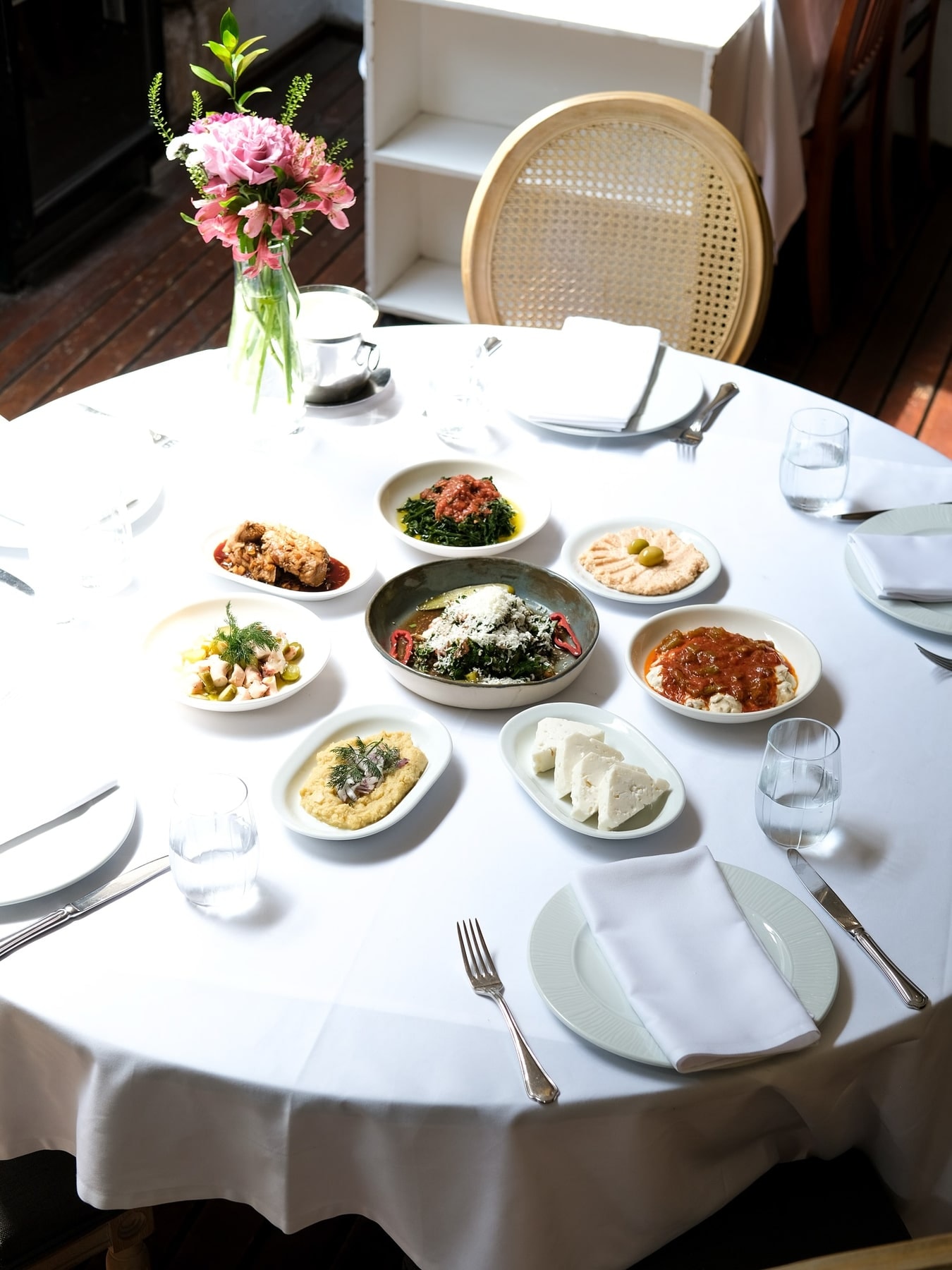 Balıkçı Sabahattin: a selection served at the table
