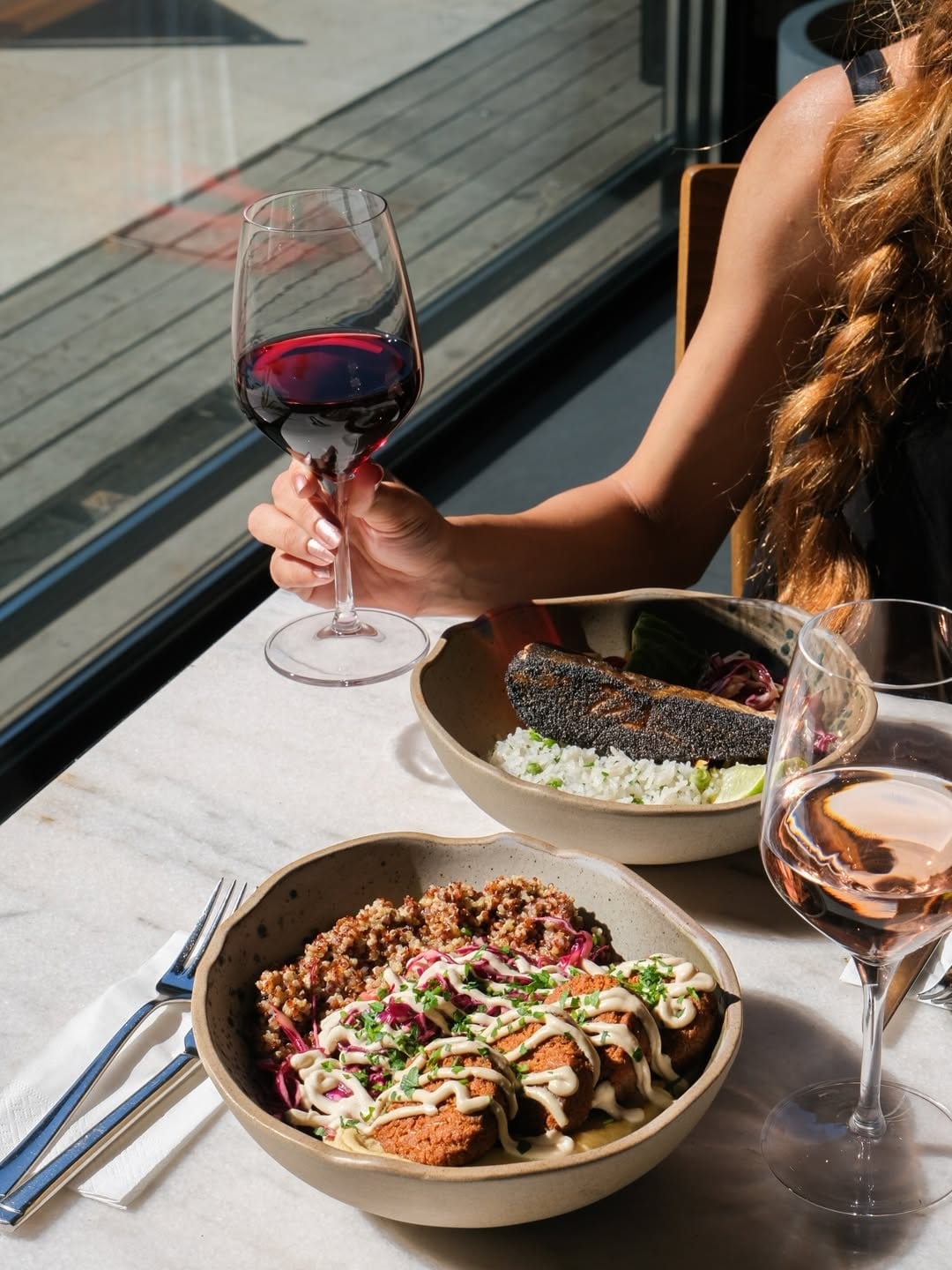 Food and atmosphere at Bart Bomonti
