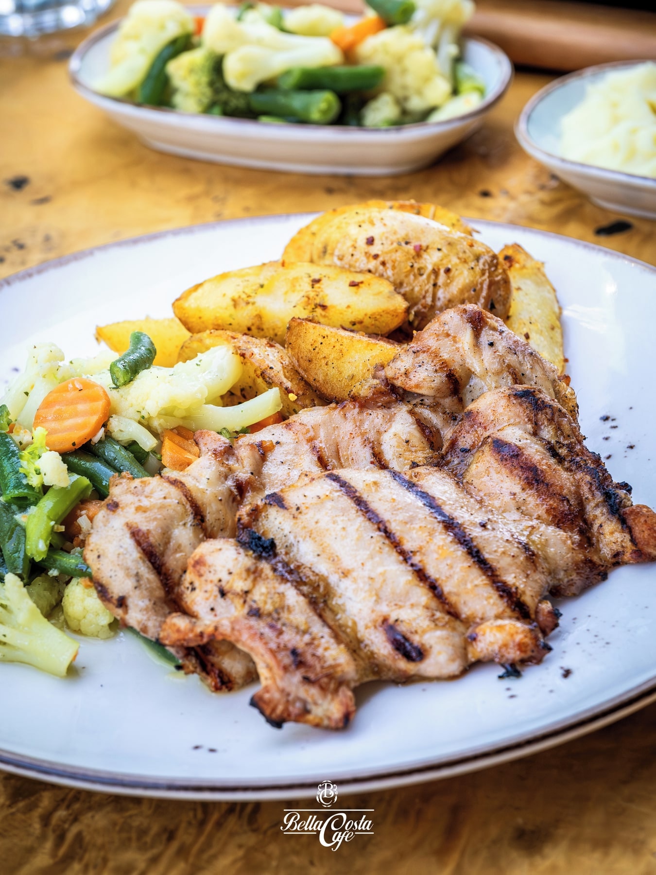 Bella Costa Cafe: özenli tabak sunumu