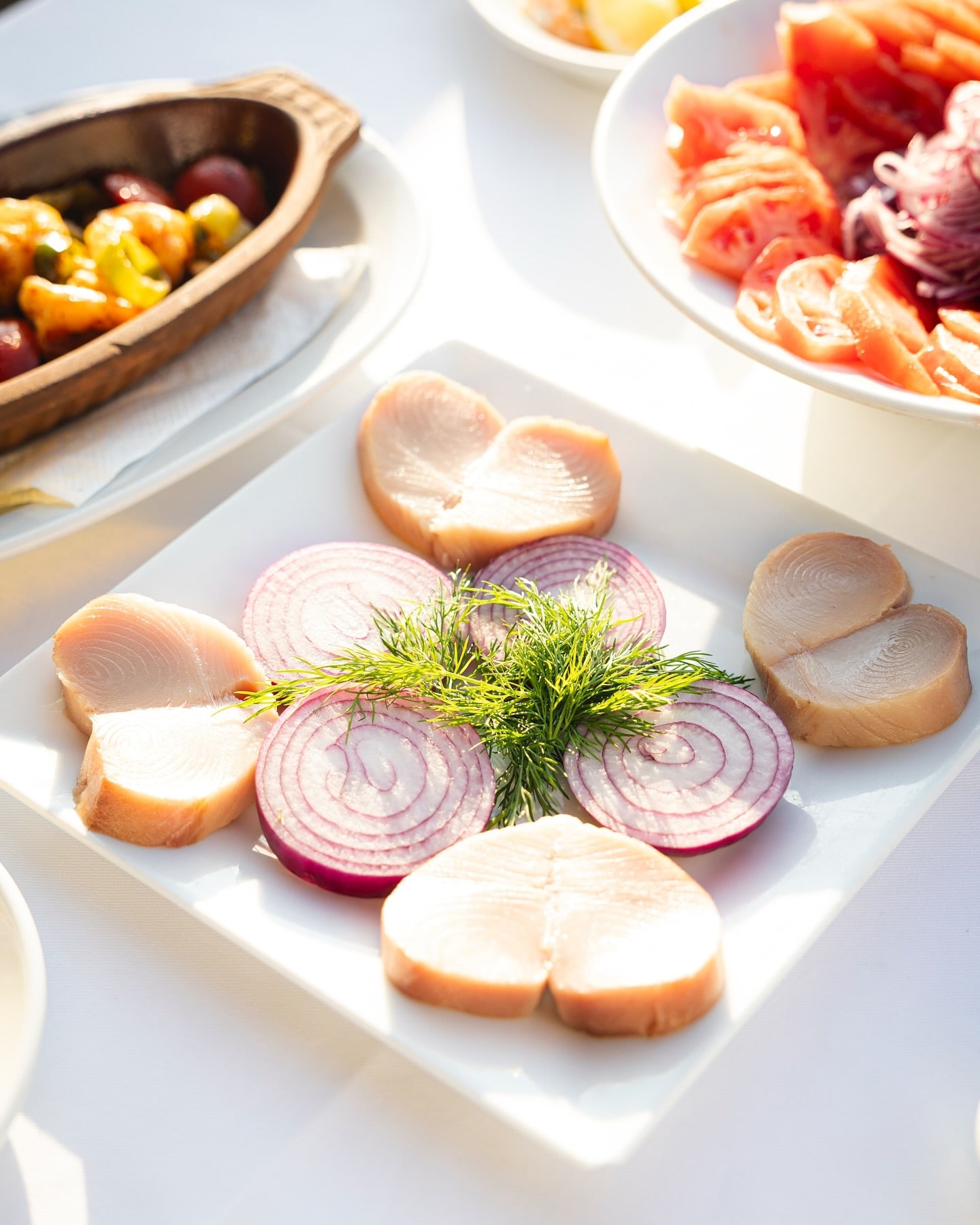 Beylerbeyi Doğa Balık: a signature dish presentation