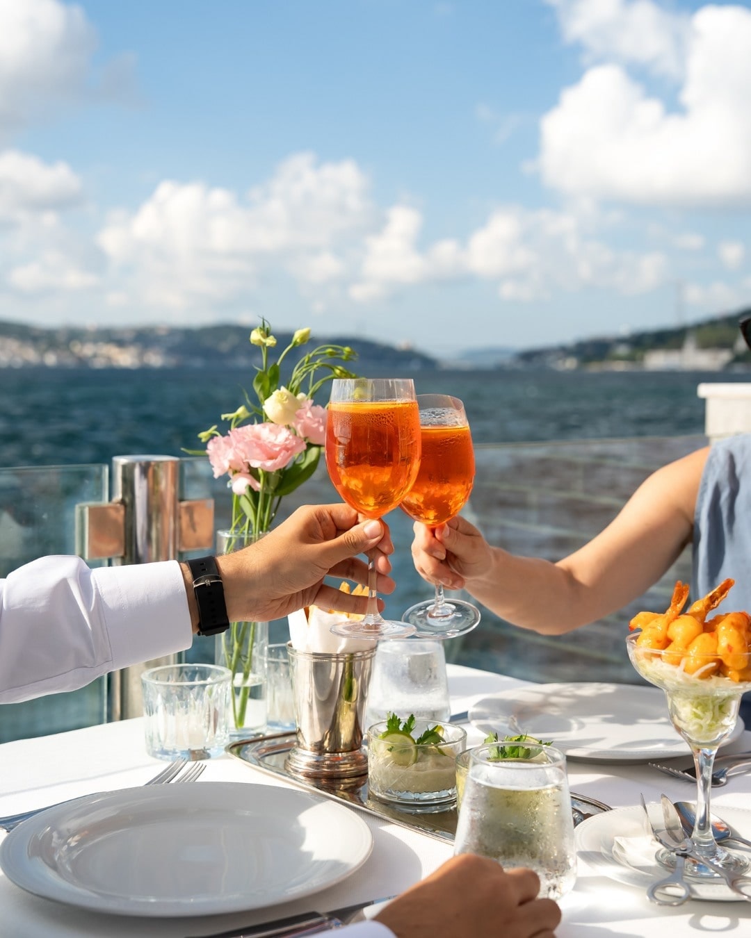 Interior and atmosphere at Boathouse Restaurant, Bosphorus Palace