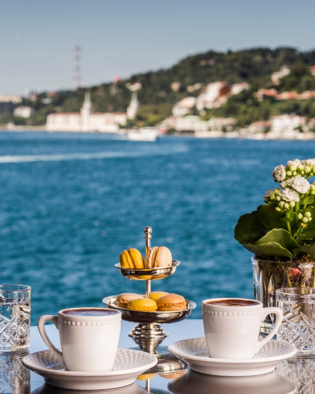A carefully presented dish from Boathouse Restaurant, Bosphorus Palace