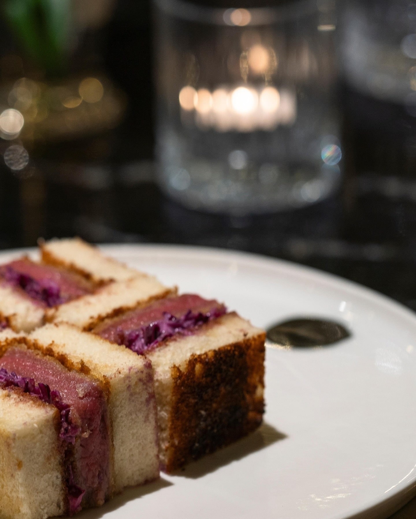 Brasserie Noir: a hot plate ready for service