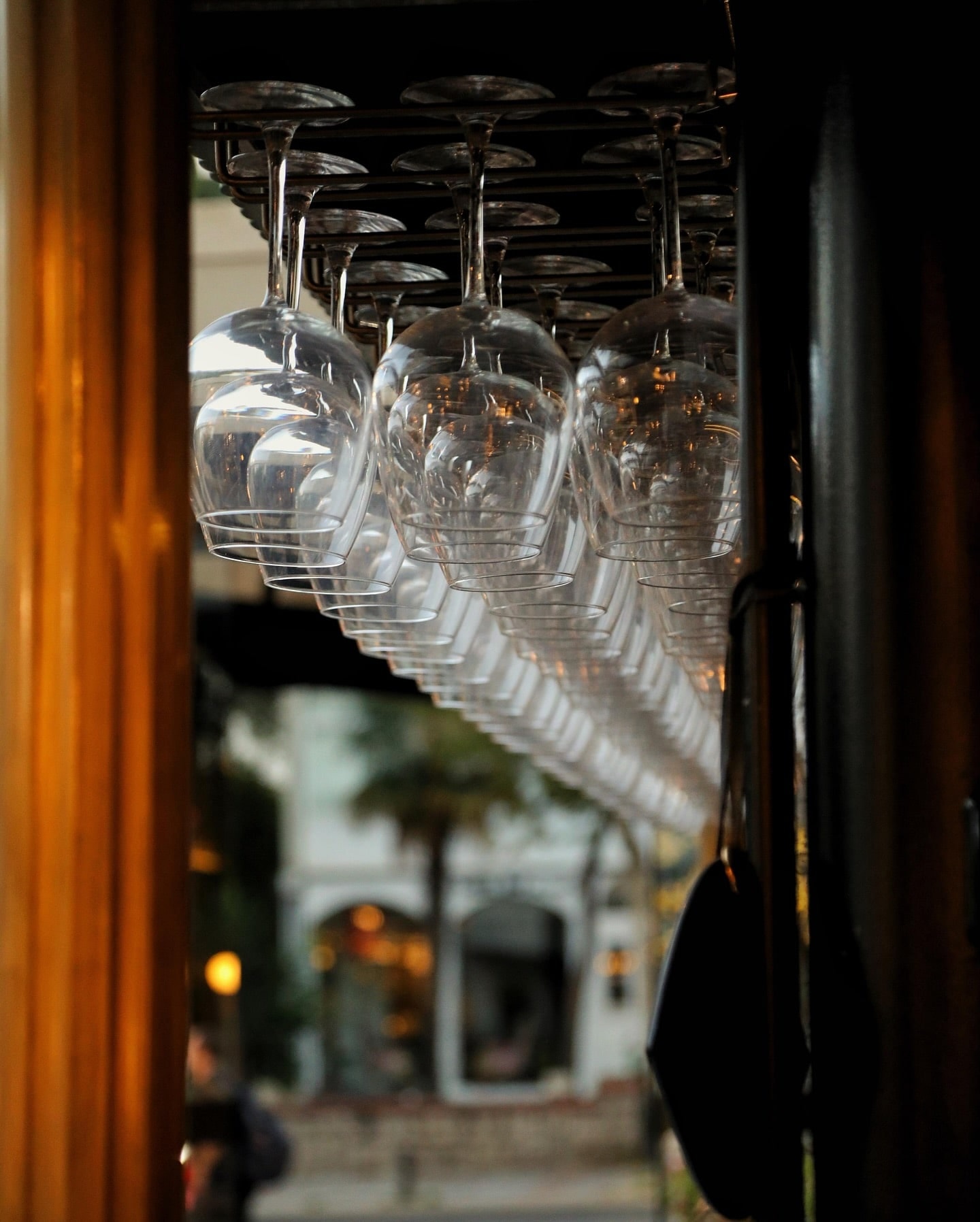 Brasserie Noir: the outdoor dining area