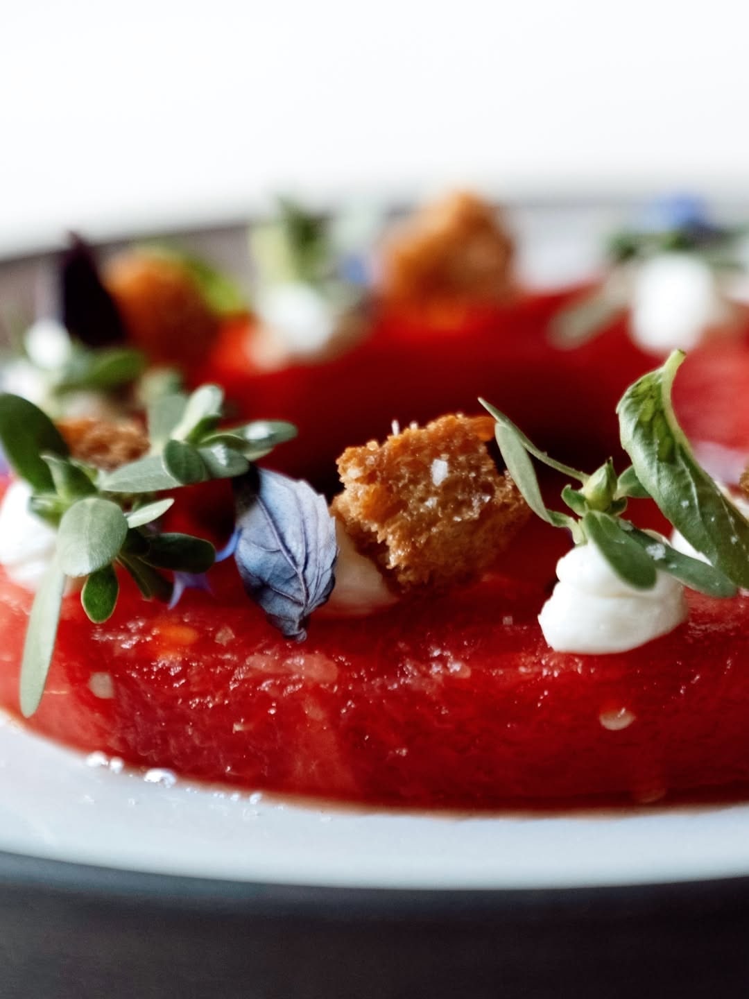 Food and atmosphere at Casa Lavanda