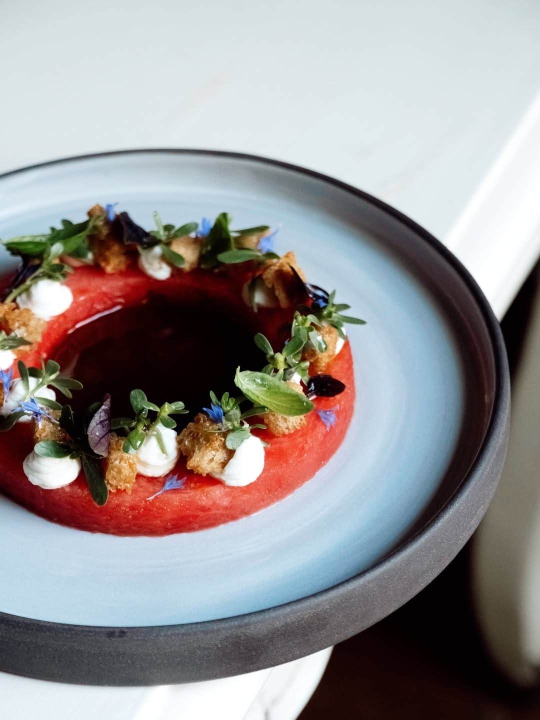 Food and atmosphere at Casa Lavanda