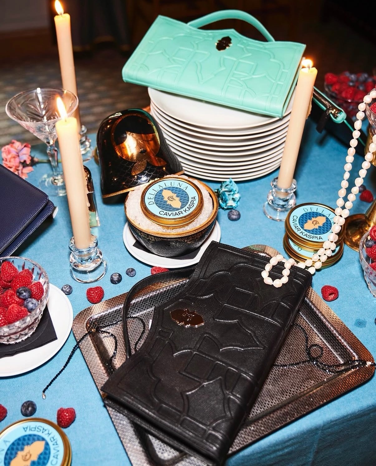 A carefully presented dish from Caviar Kaspia İstanbul