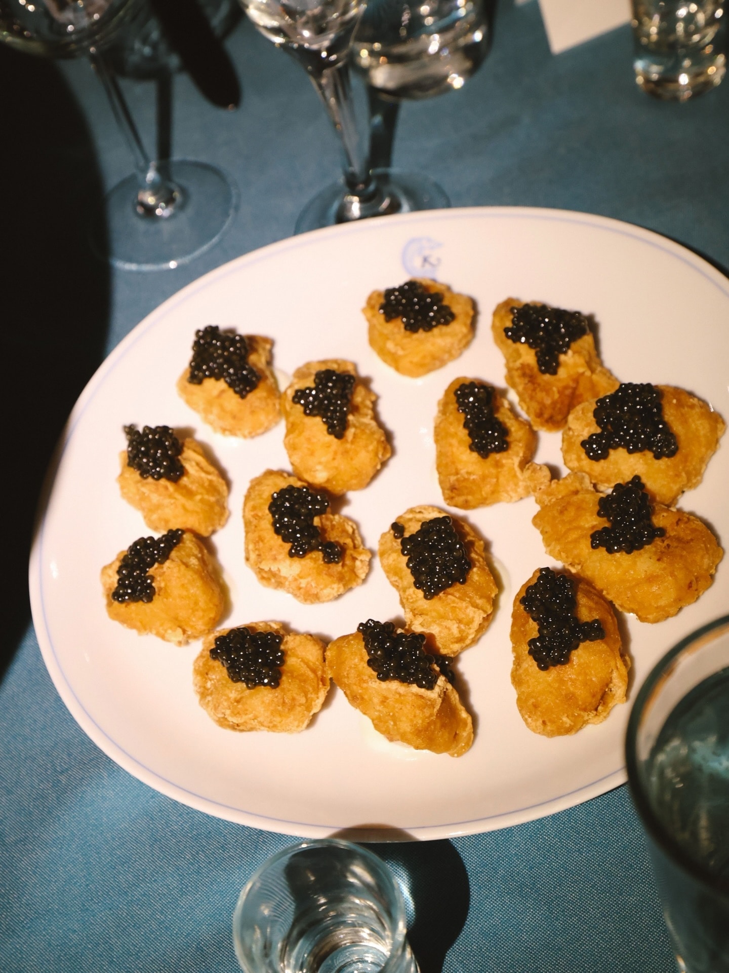 A carefully presented dish from Caviar Kaspia İstanbul
