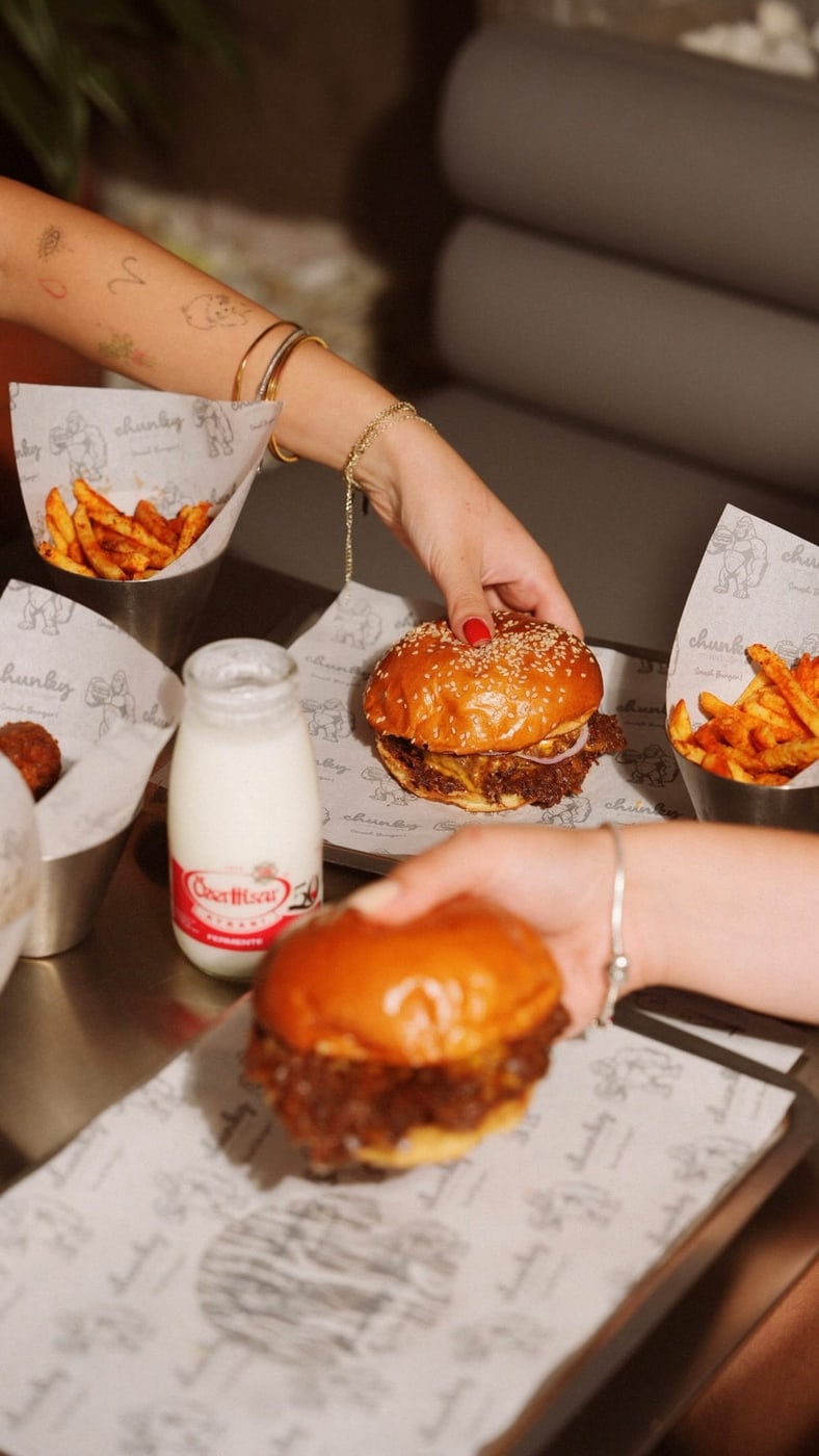 A carefully prepared dish from Chunky Smash Burger