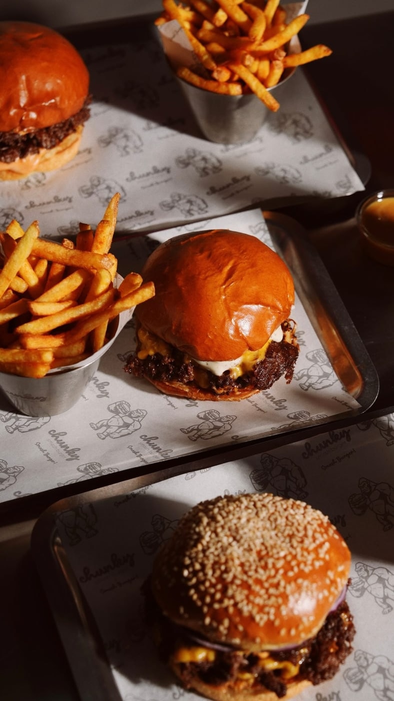 A carefully prepared dish from Chunky Smash Burger