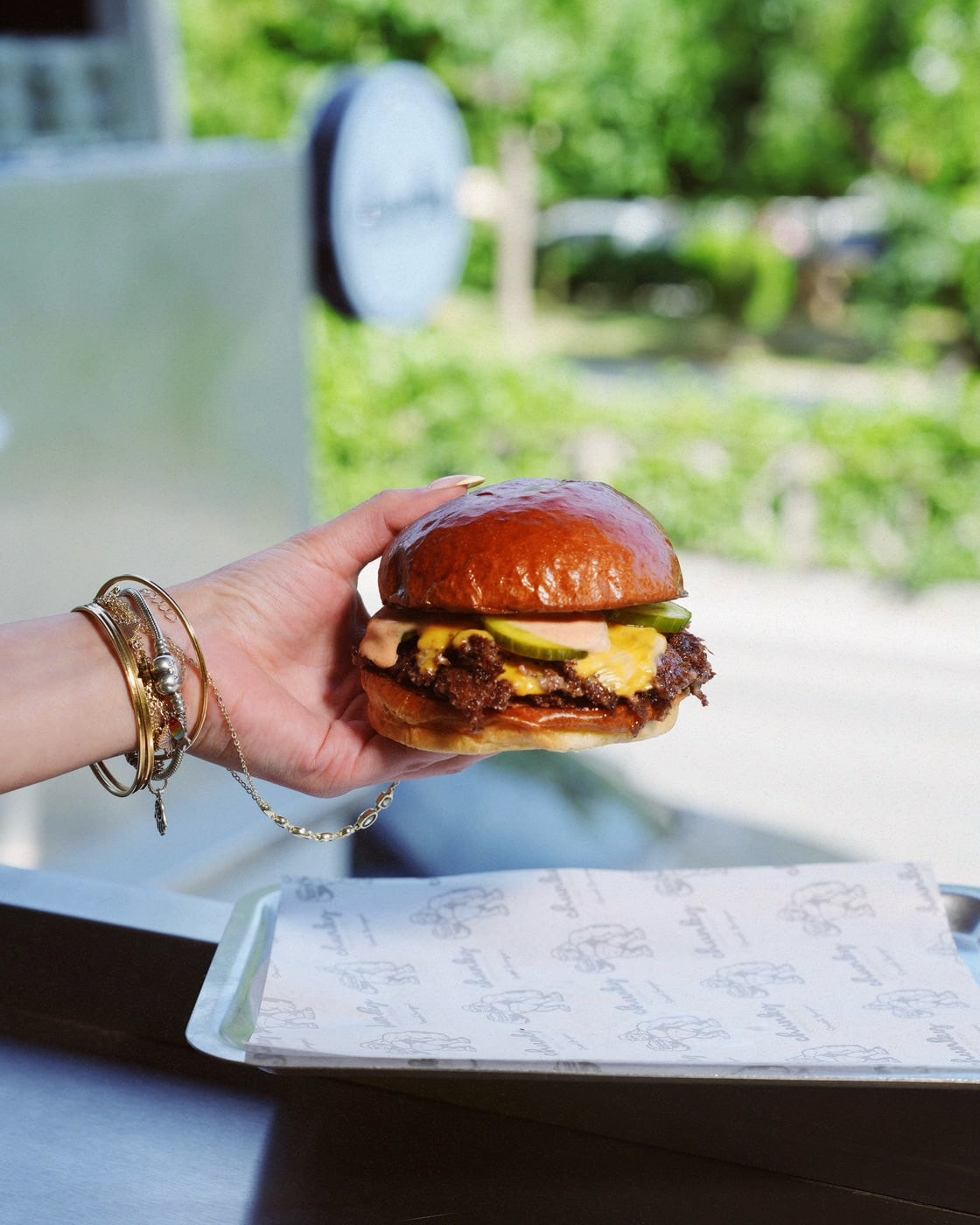 A carefully prepared dish from Chunky Smash Burger