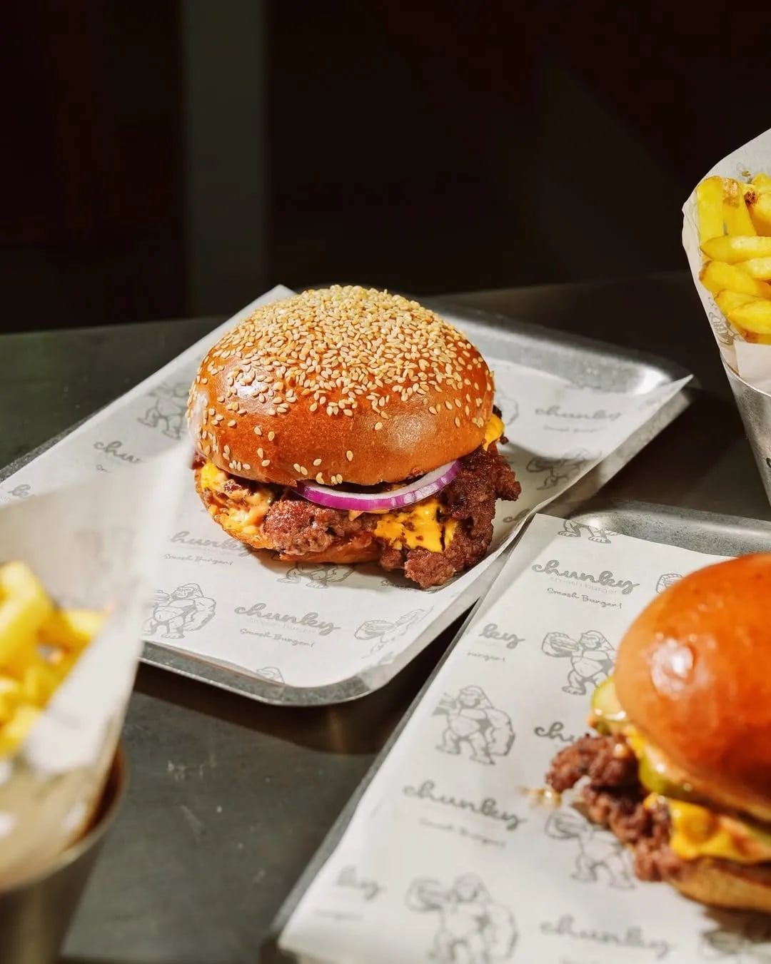 A carefully prepared dish from Chunky Smash Burger