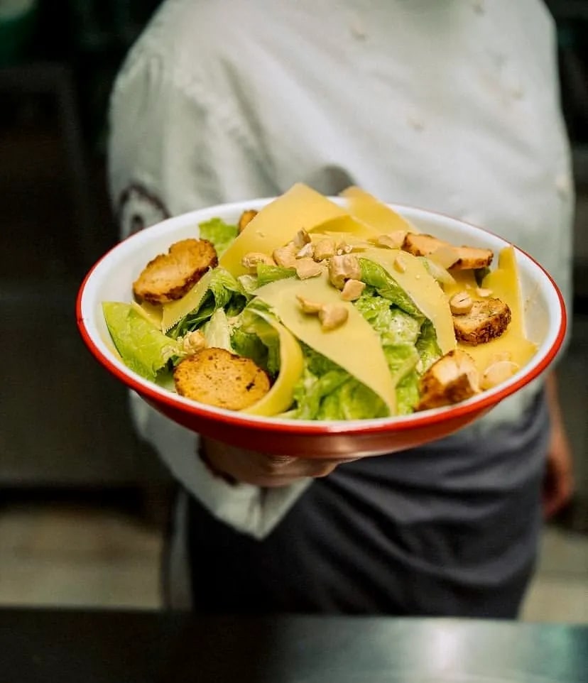 A green salad at Cup of Joy Nişantaşı