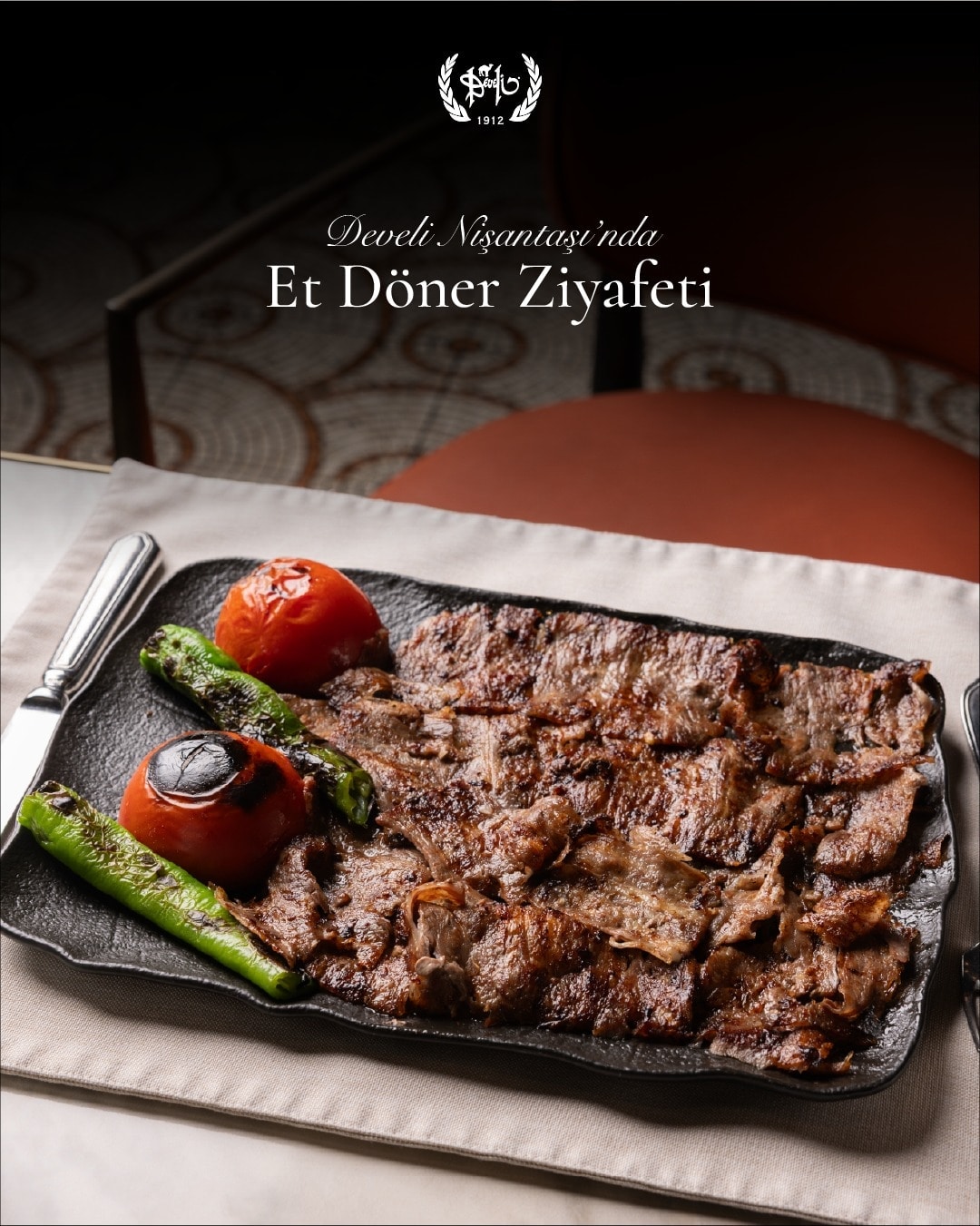 A carefully presented dish from Tarihi Develi Samatya