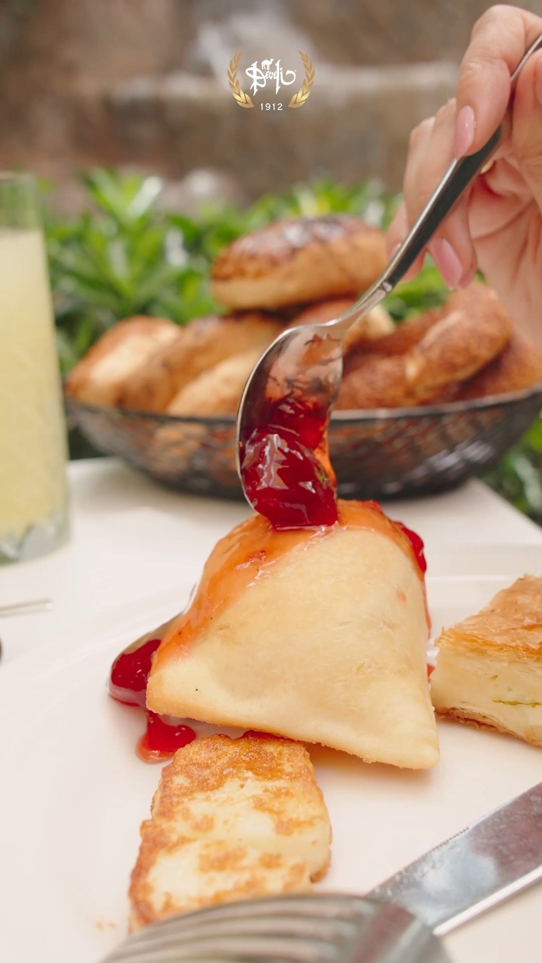 A carefully presented dish from Develi Tuzla Viamarin