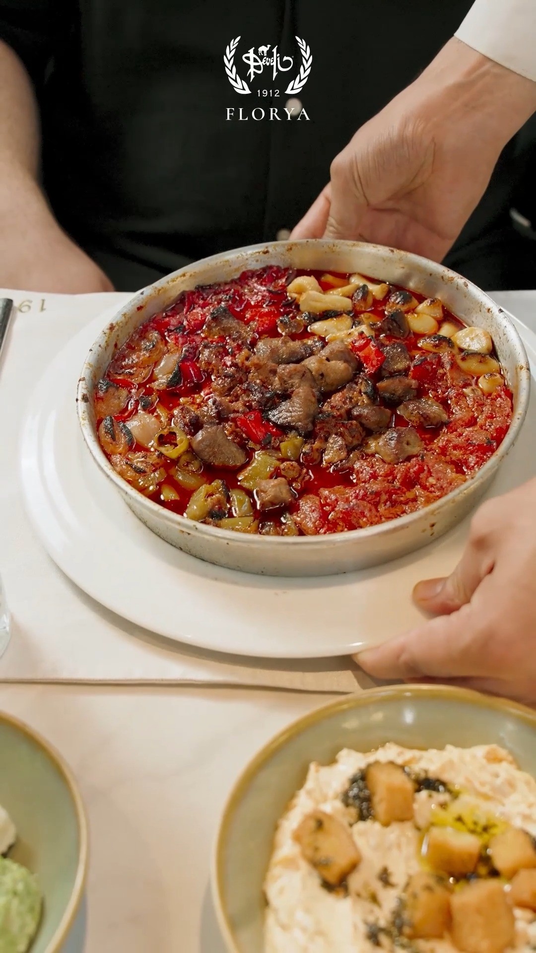 A carefully presented dish from Develi Tuzla Viamarin