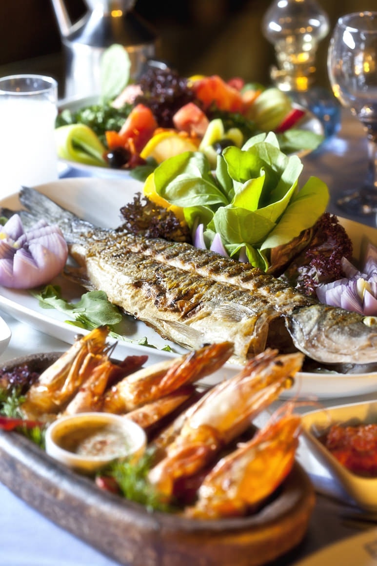 A carefully presented dish from Eleos Yeşilköy