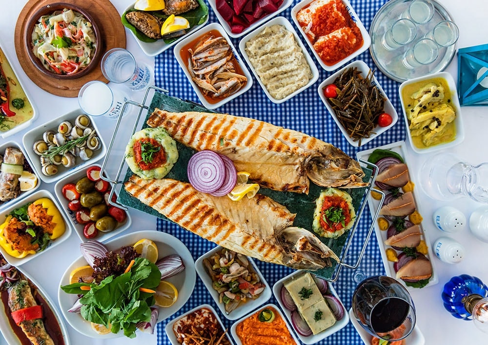 A carefully presented dish from Eleos Yeşilköy