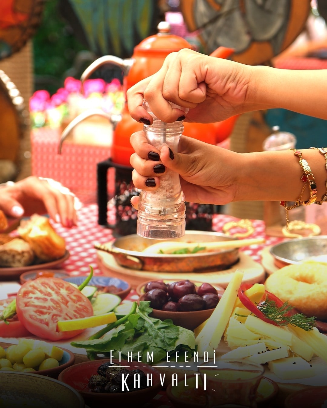Food and atmosphere at Ethem Efendi Kahvaltı