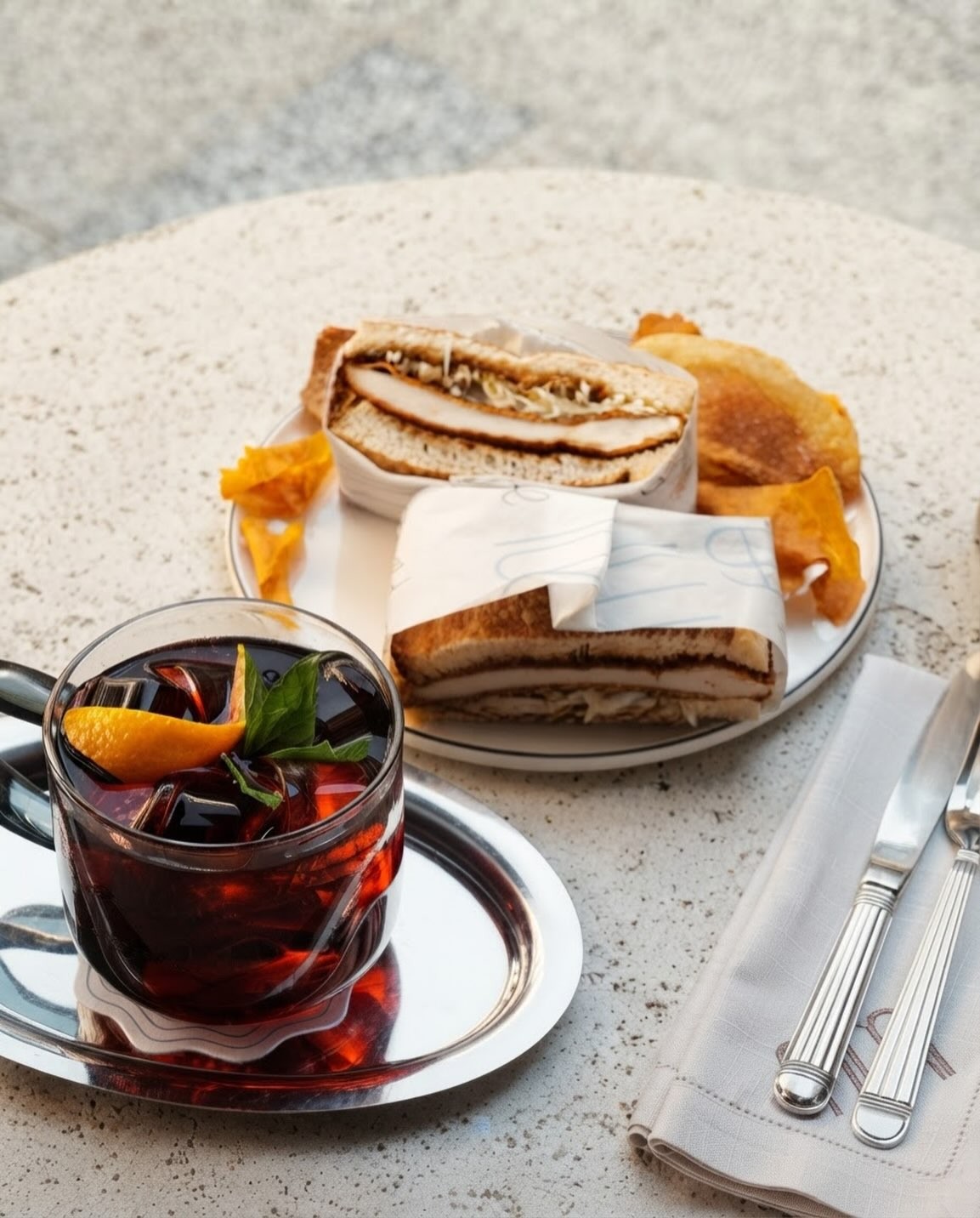 A carefully presented dish from Fami
