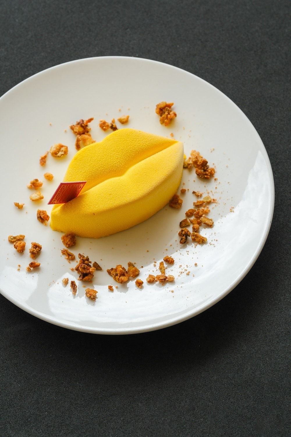 A carefully presented dish from Fauchon Paris Zorlu Center