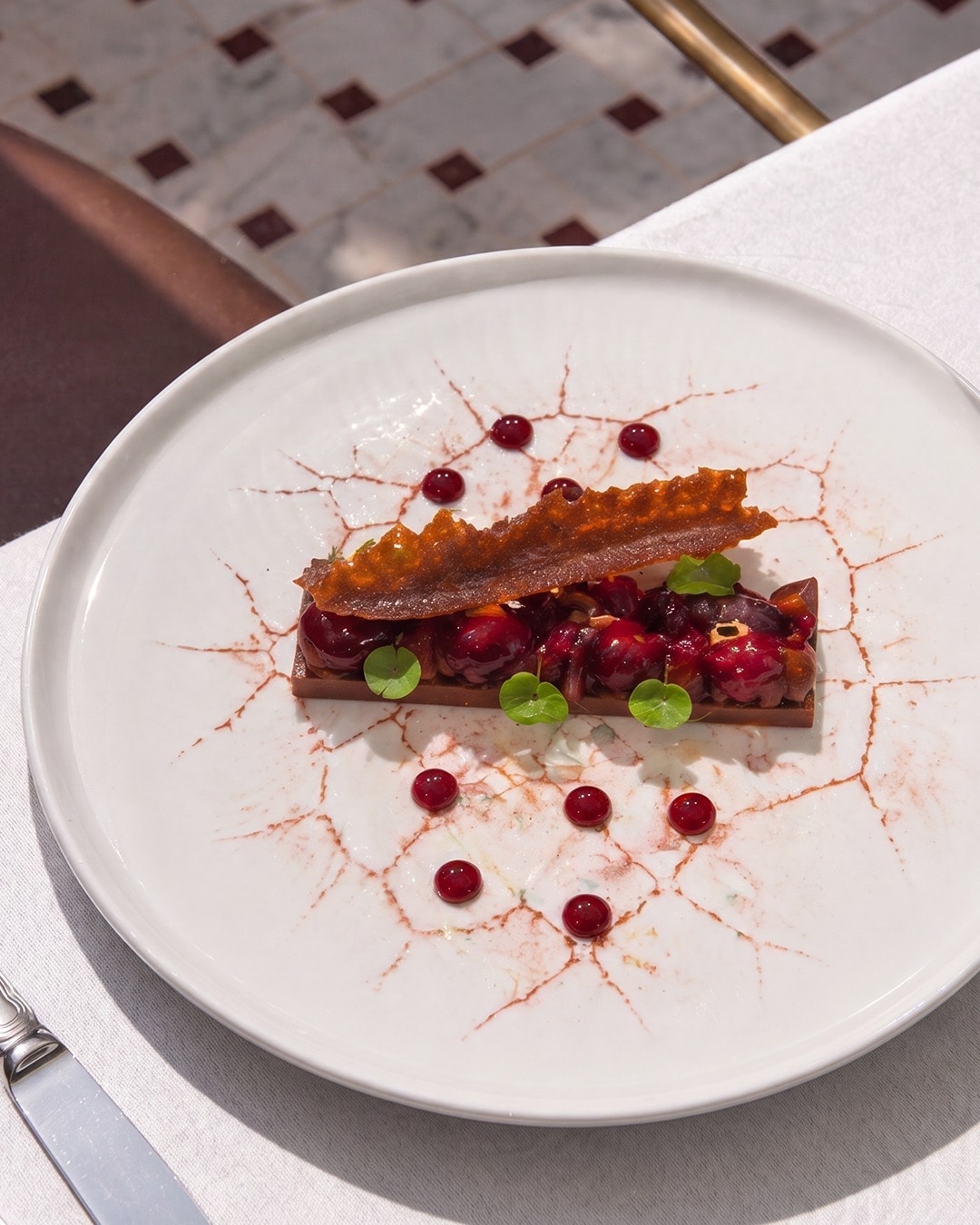 A carefully presented dish from Gina İstanbul