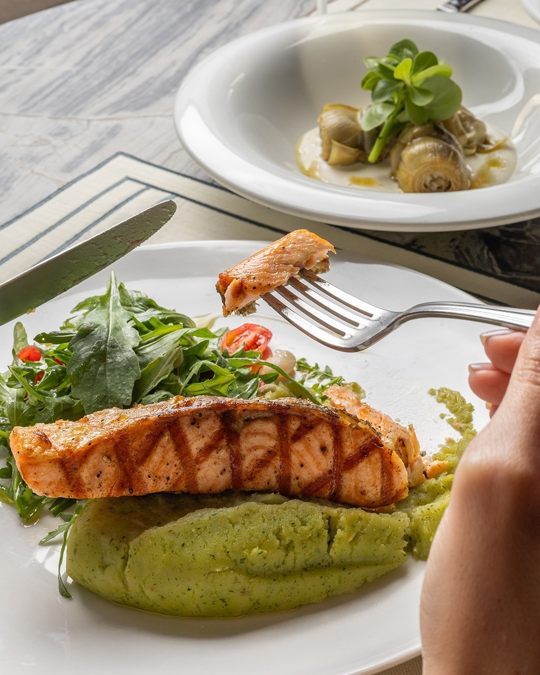A carefully presented dish from Gina İstanbul
