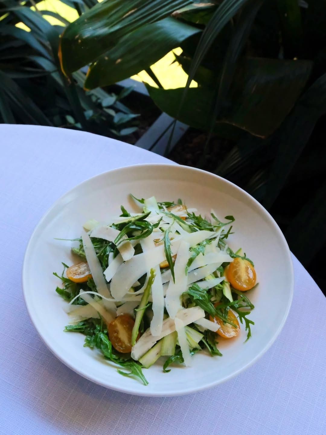 Food and atmosphere at Gizia Brasserie