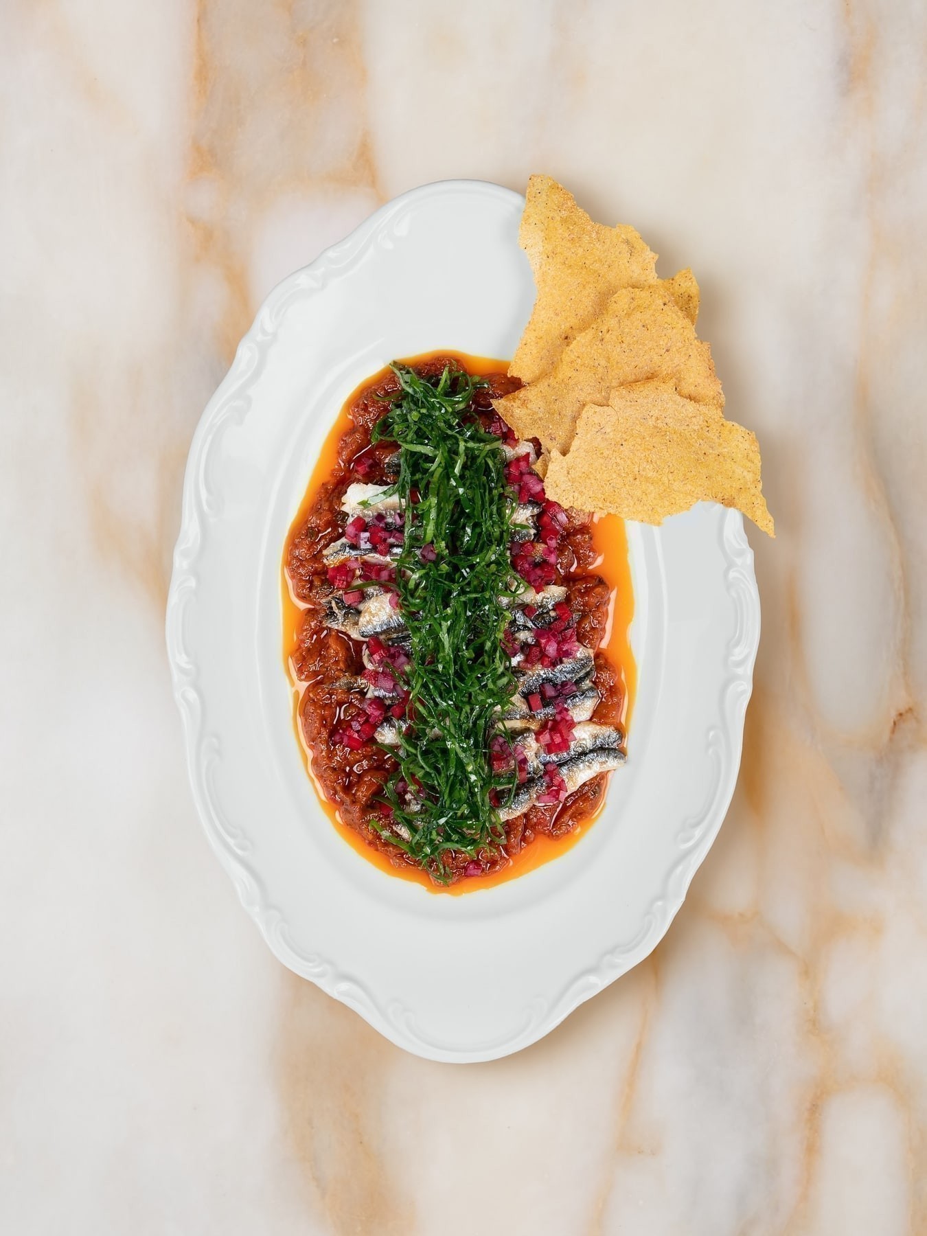 A carefully presented dish from Gün Lokantası