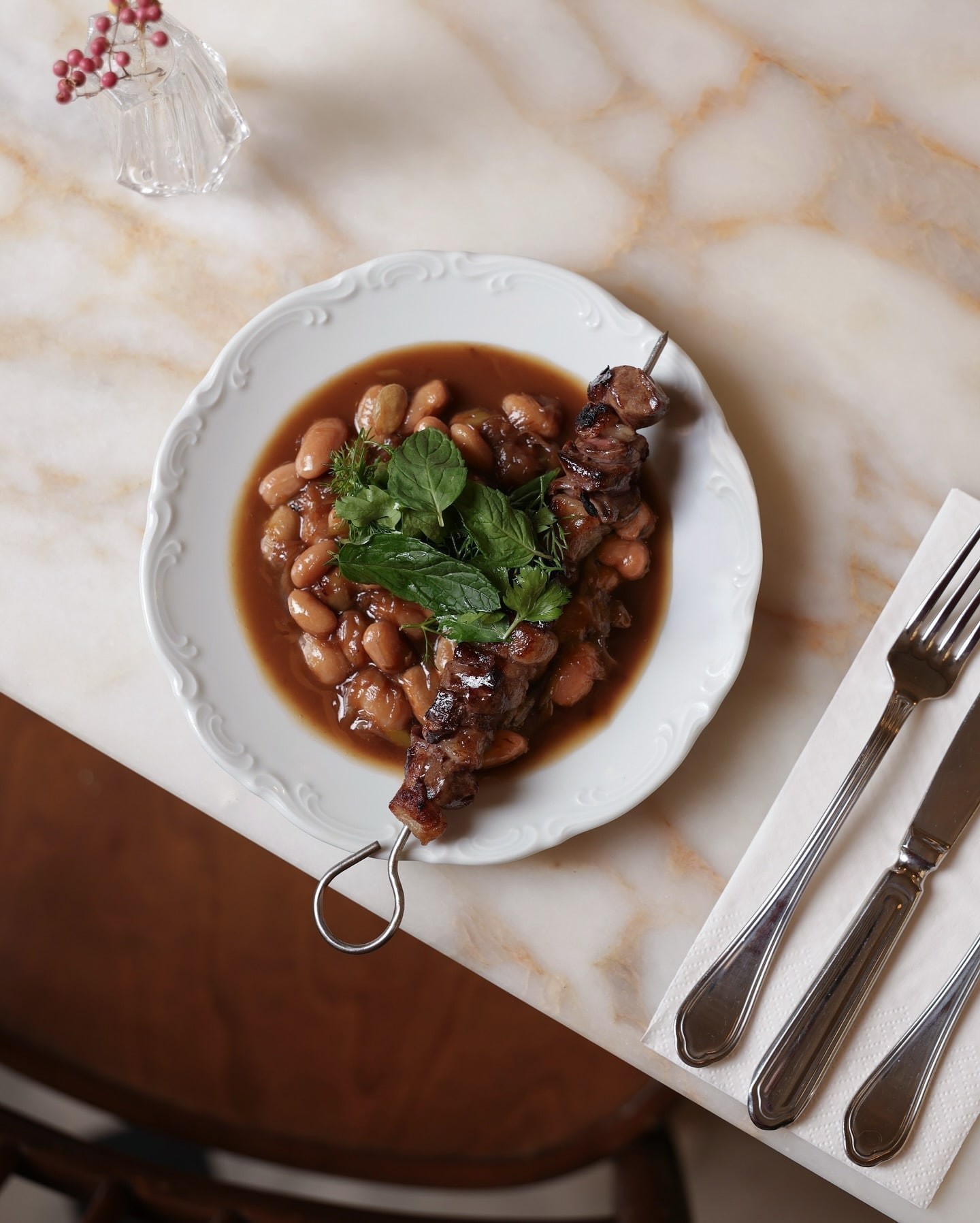 A carefully presented dish from Gün Lokantası