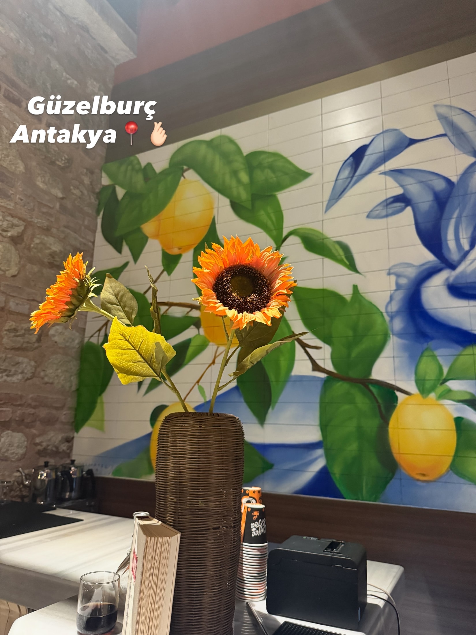 Interior and atmosphere at Güzelburç Antakya