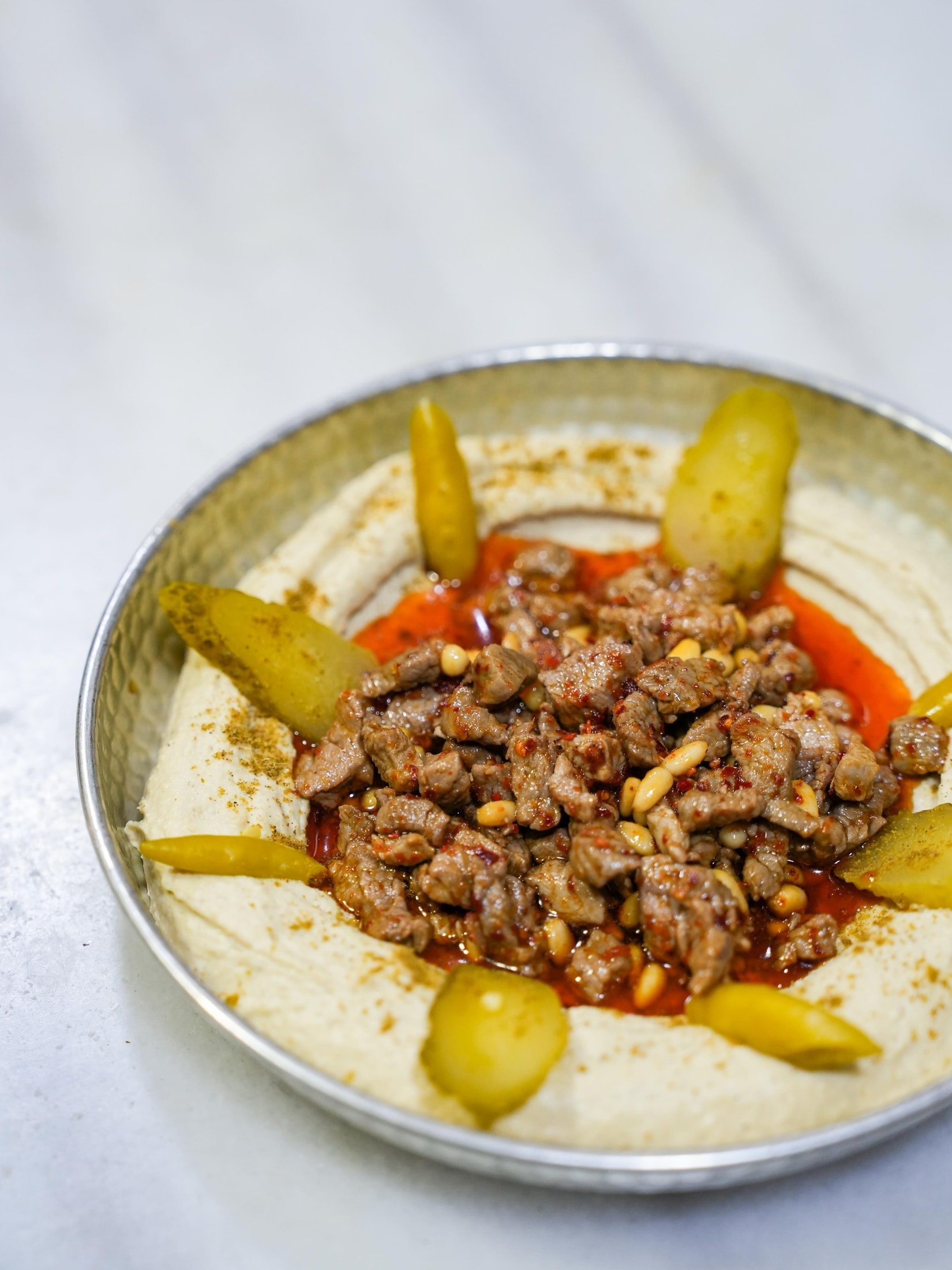 A carefully presented dish from Güzelburç Antakya