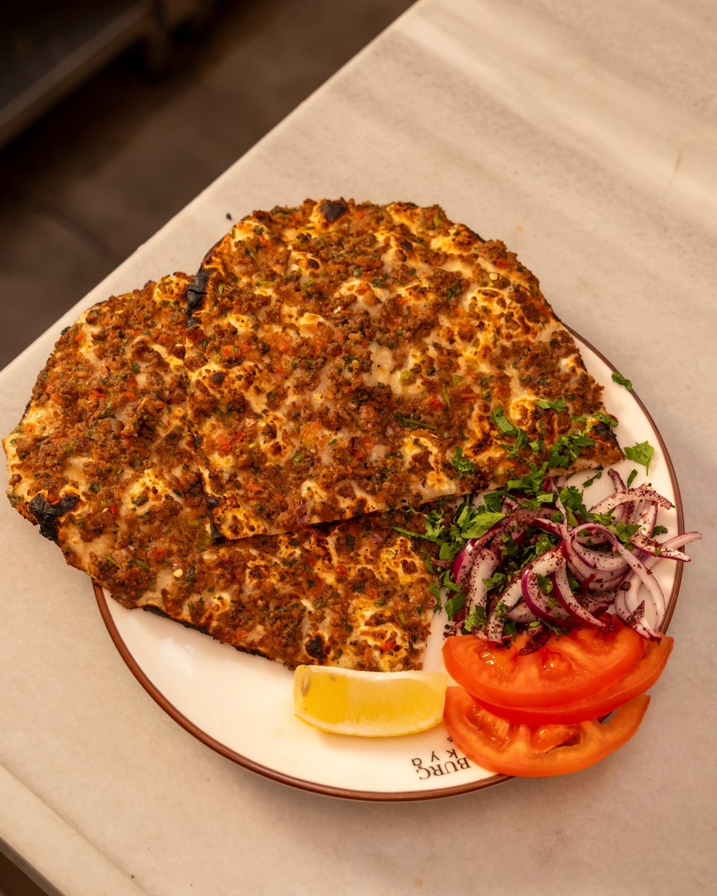 A carefully presented dish from Güzelburç Antakya