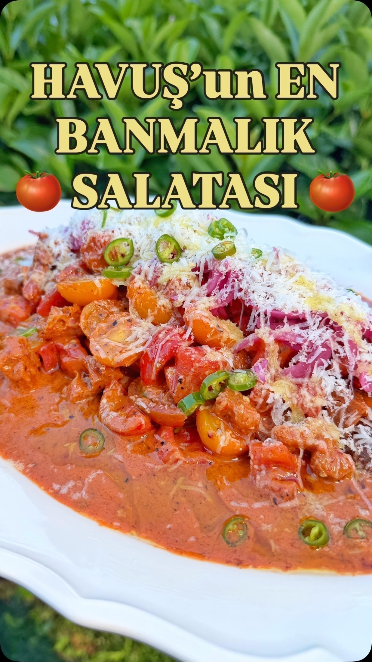 Havuş Lokantası mutfağından özenli bir tabak