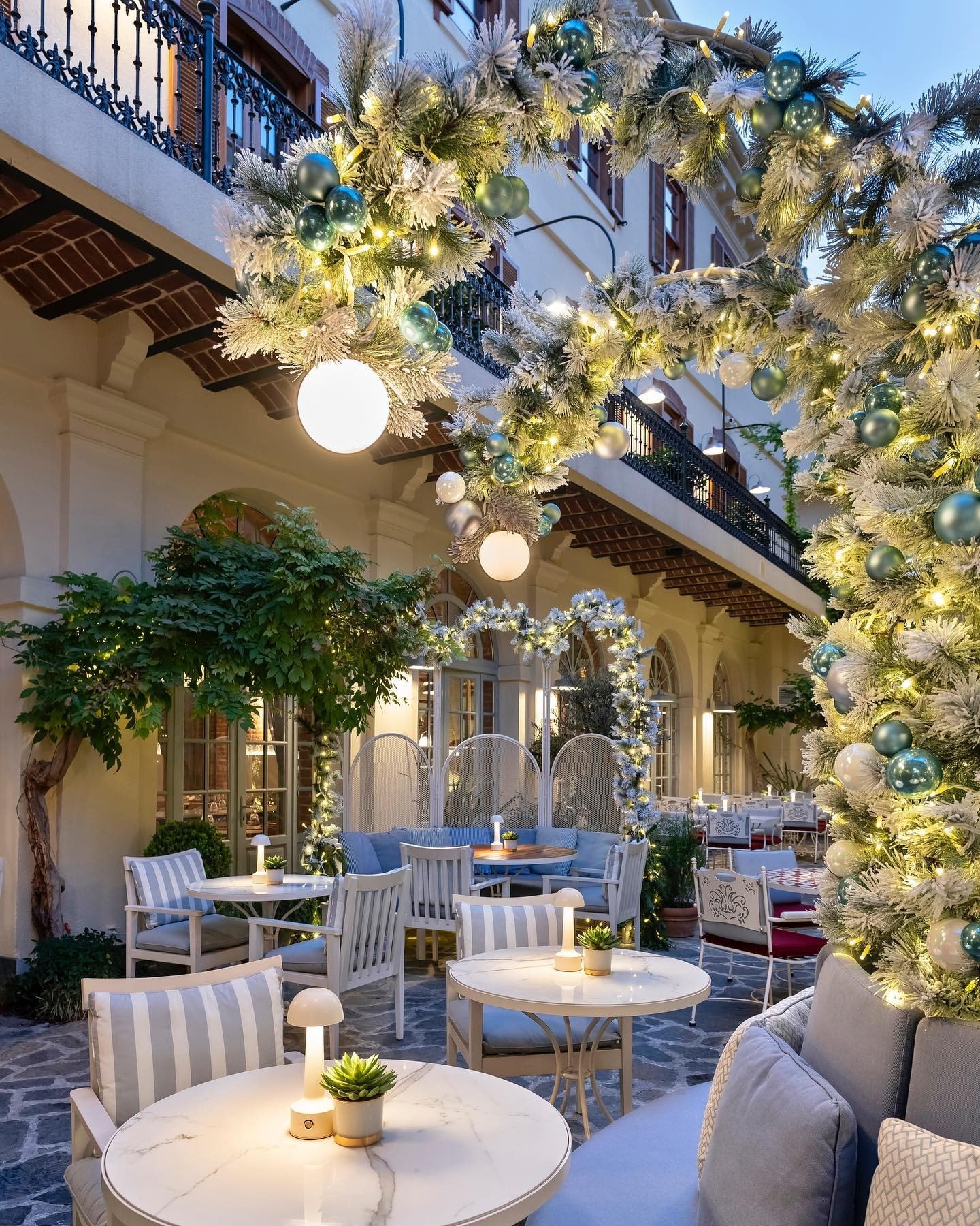 Il Cortile Galata: the restaurant interior