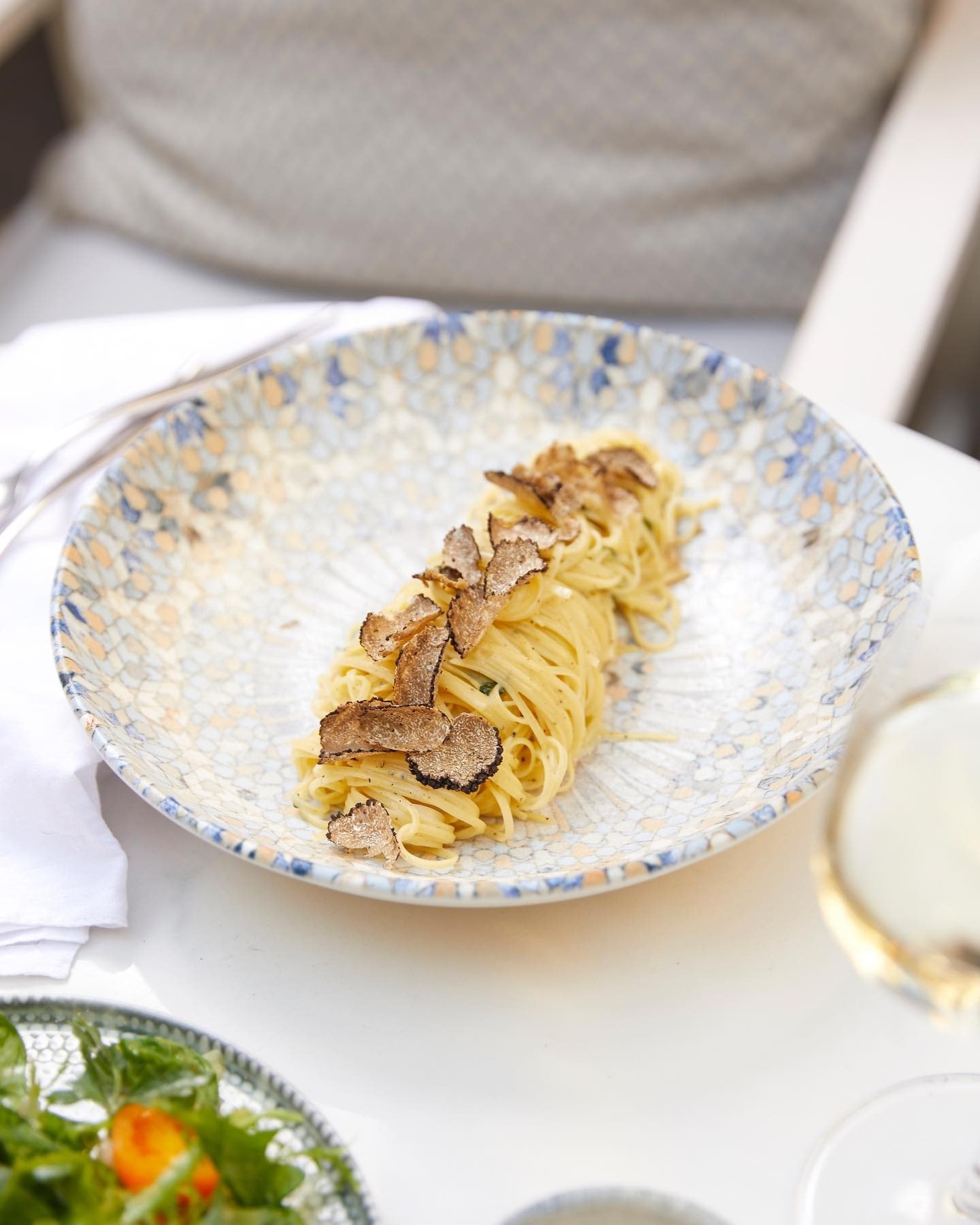 Il Cortile Galata: a hot plate ready for service