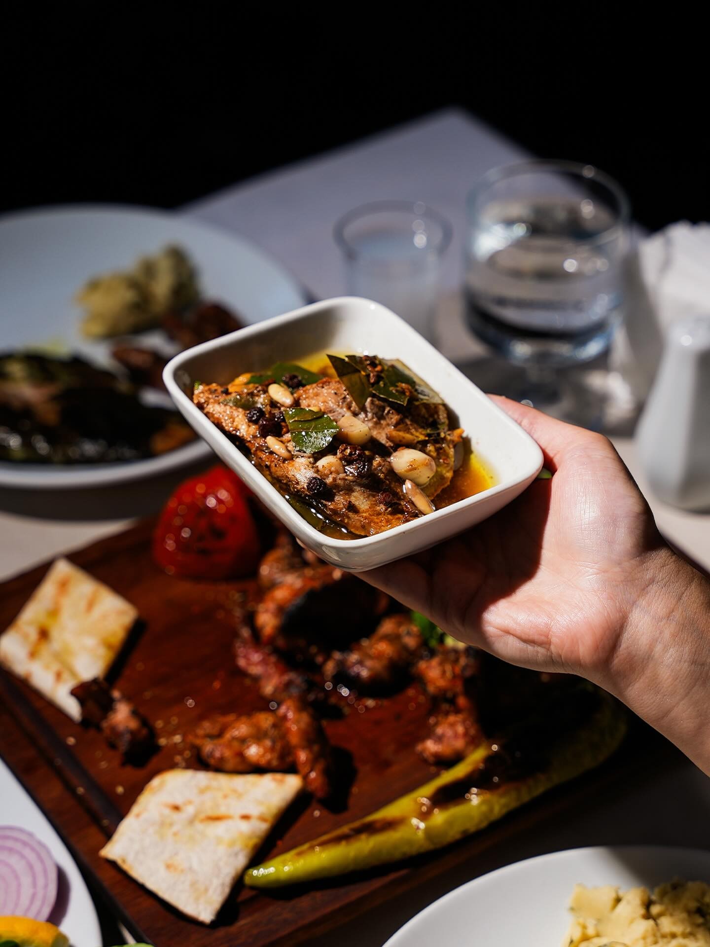 A carefully presented dish from İnciraltı Meyhanesi