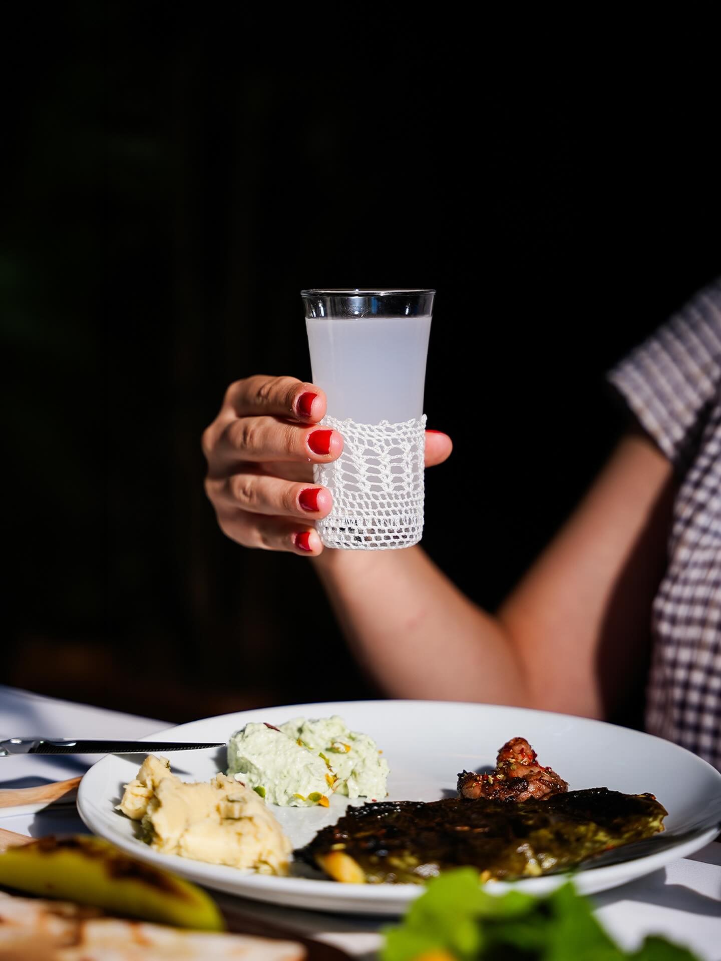 A carefully presented dish from İnciraltı Meyhanesi