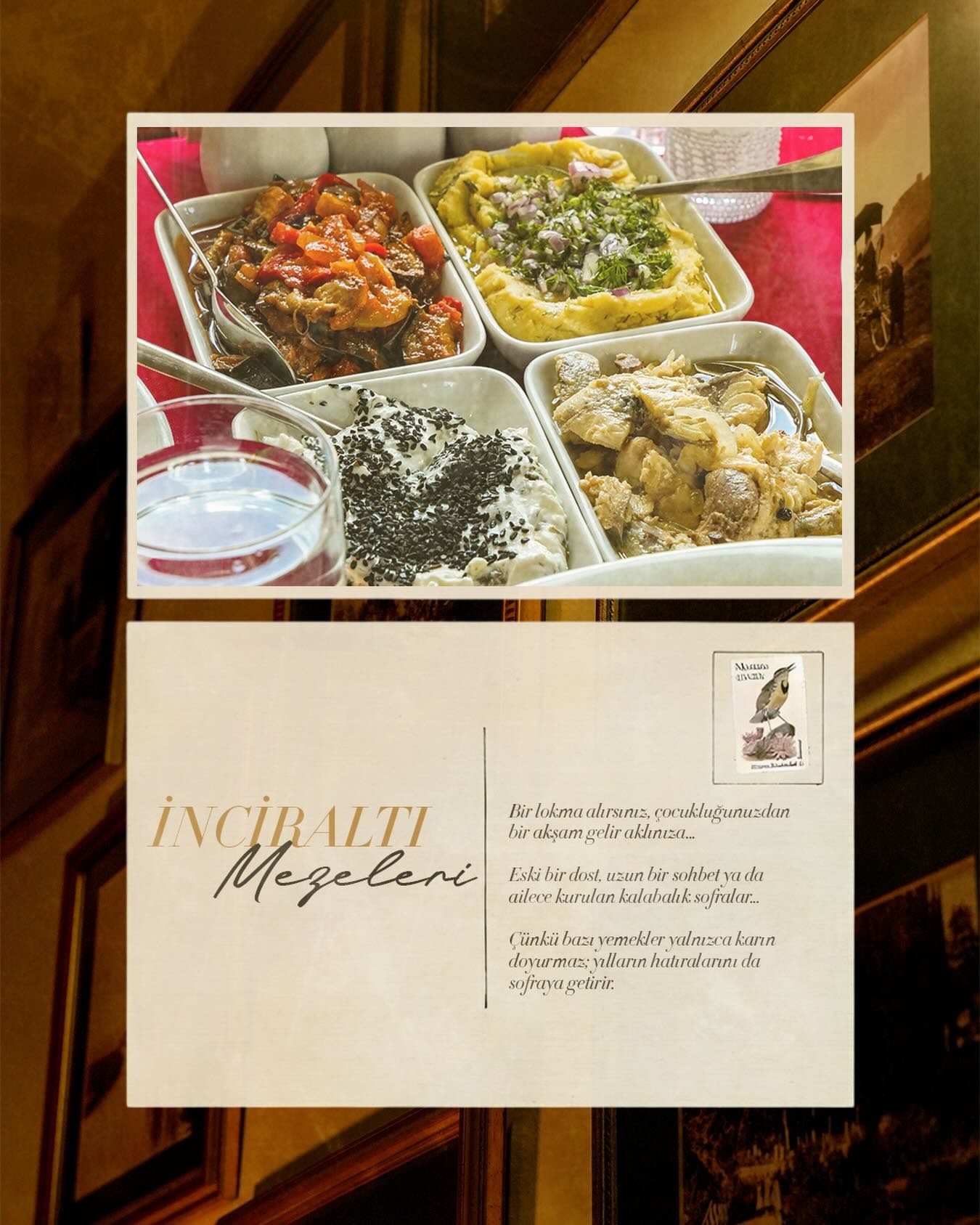 The dining atmosphere at İnciraltı Meyhanesi